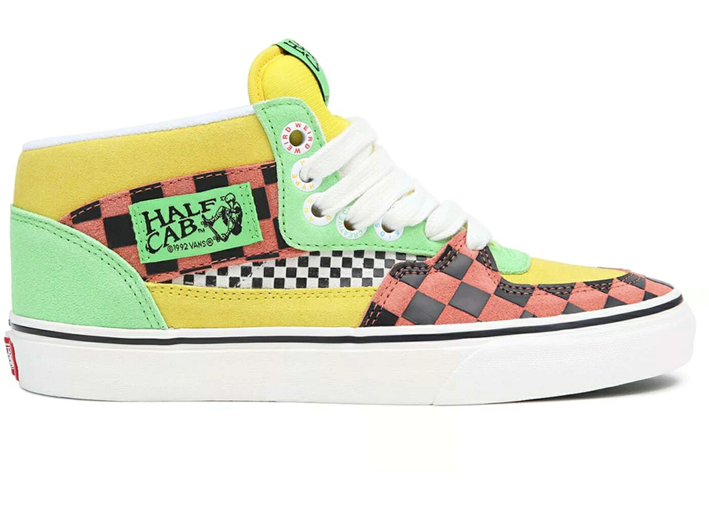 ヴァンズ バンズ ハーフ ハーフキャブ スニーカー ユニセックス VANS HALF CAB TIERRA WHACK / MULTI CHECKERBOARD メンズ｜スニケス