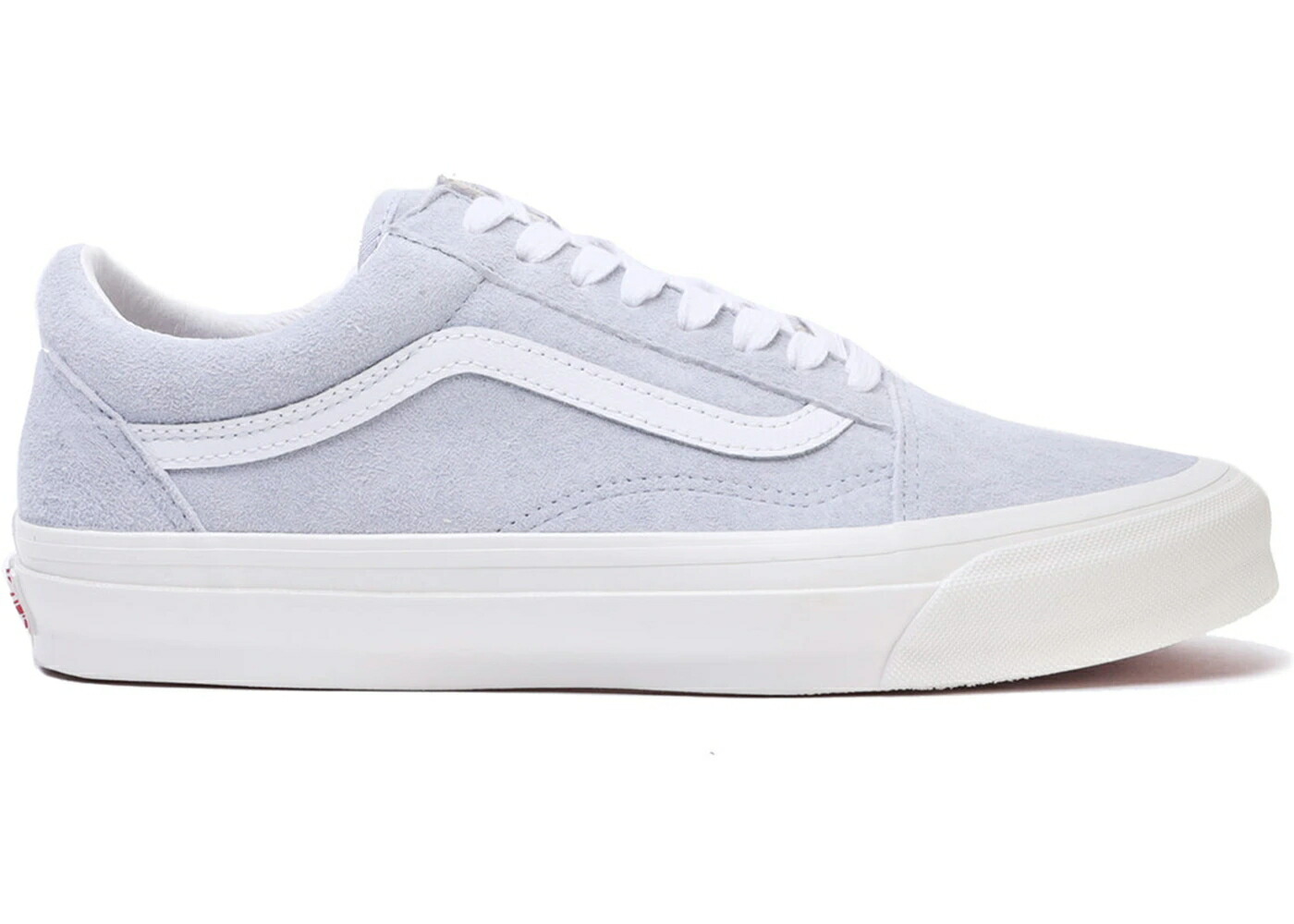 ヴァンズ バンズ ボルト スエード スウェード 灰色 グレー 白色 ホワイト オールドスクール スニーカー ユニセックス VANS VAULT OG OLD SKOOL LX PIG SUEDE GREY DAWN / GREY DAWN WHITE メンズ