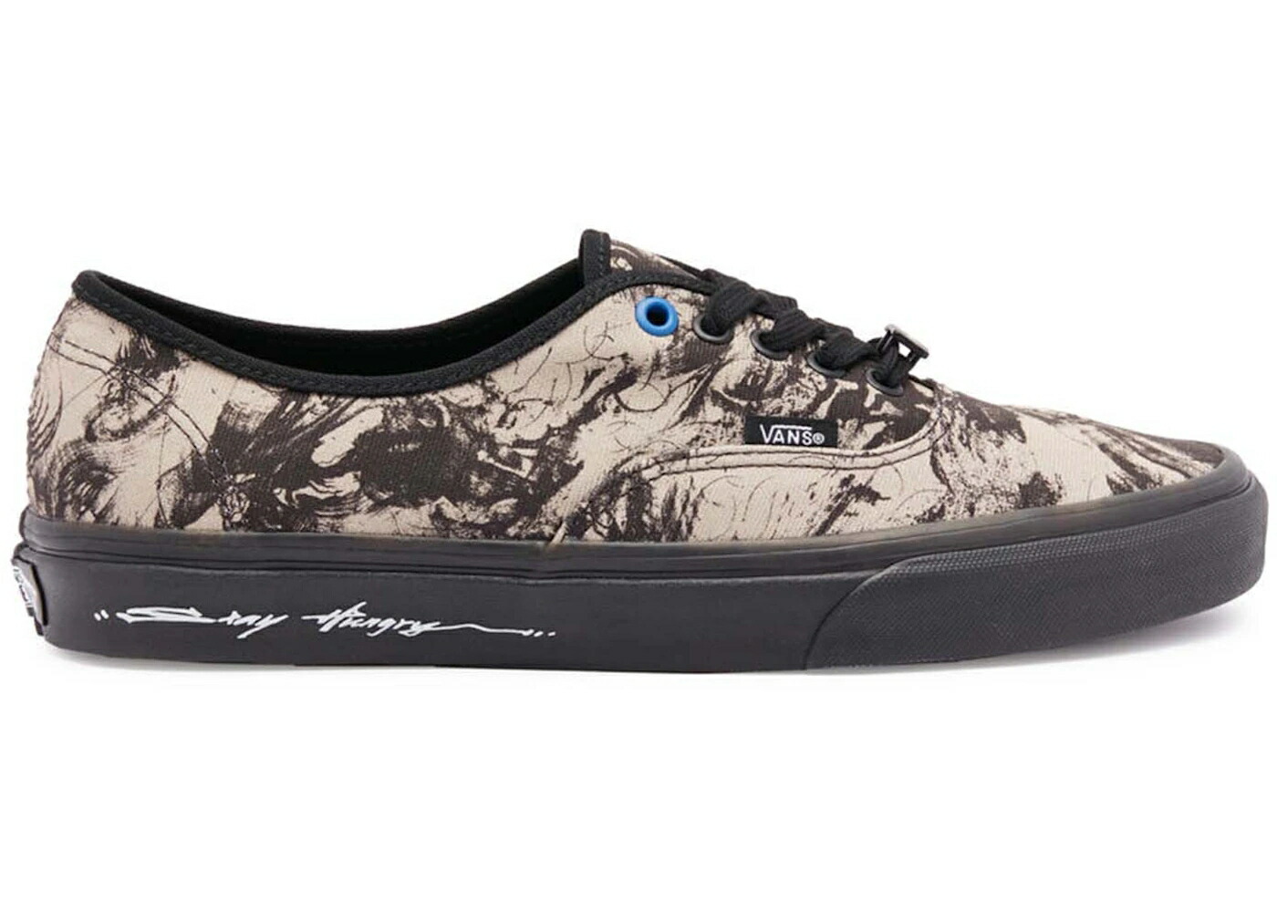 ヴァンズ バンズ オーセンティック 黒いこと 黒いこと 薄墨色 薄墨色 スニーカー ユニ一発やる VANS AUTHENTIC HUATUNAN YEAR OF THE TIGER / BLACK GREY メンズ