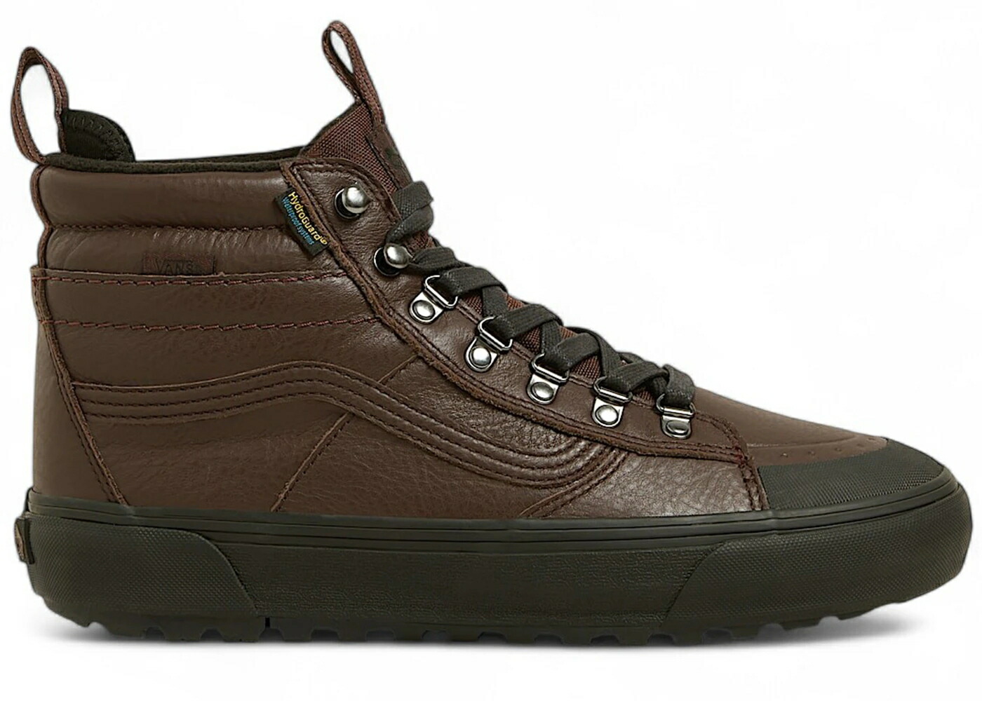 ヴァンズ バンズ 滑るご機嫌 赤銅色 赤銅色 黒いこと 黒いこと スニーカー メンズ VANS SK8-HI WATERPROOF MTE CHOCOLATE BROWN BLACK / CHOCOLATE BROWN BLACK