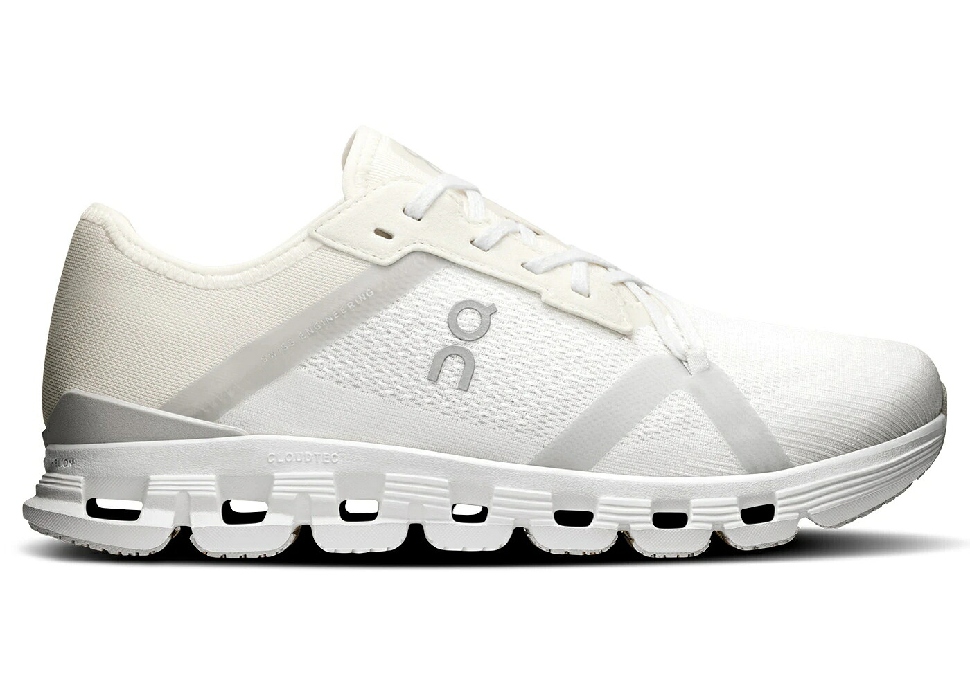 オン 白色 ホワイト WOMEN'S スニーカー レディース ON RUNNING CLOUD X 4 AD WHITE WOLF (WOMEN'S) / WHITE WOLF|スニケス
