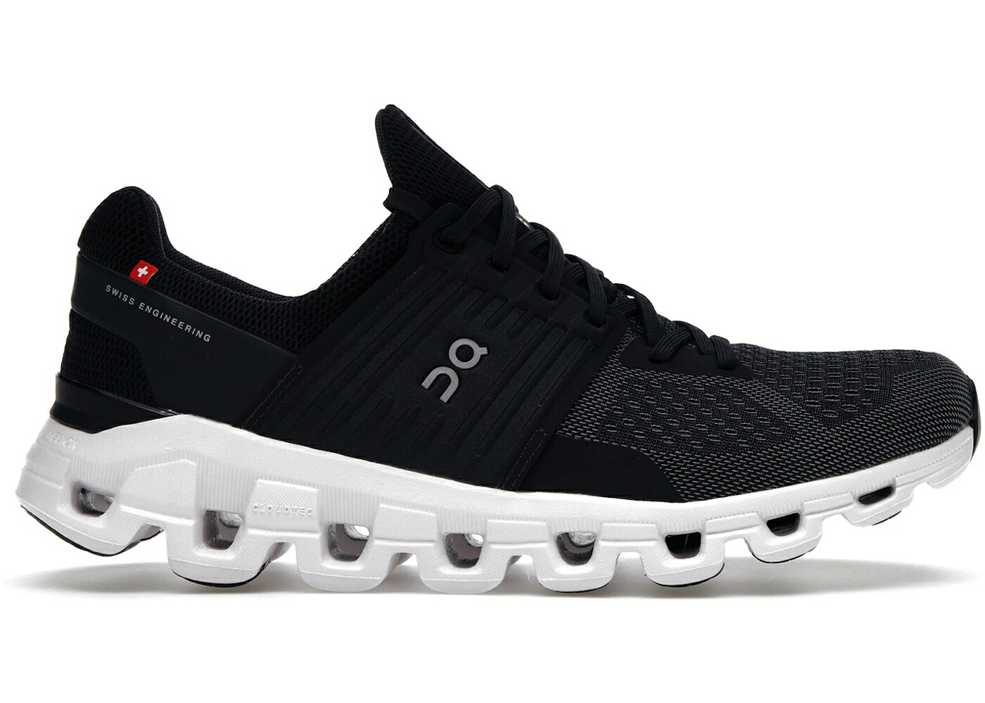 オン 黒いこと 黒いこと 白いこと 白いこと WOMEN\u0027S スニーカー レディース ON RUNNING CLOUDSWIFT BLACK ROCK WHITE (WOMEN\u0027S) / BLACK ROCK