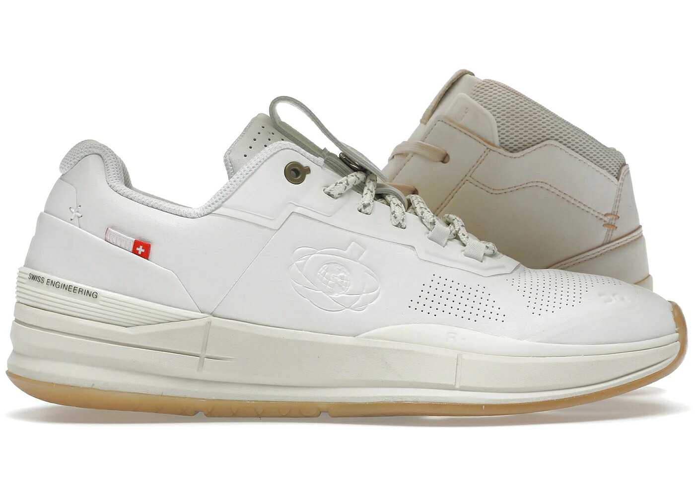 オン 白色 ホワイト 2個入 スニーカー メンズ ON THE ROGER RF2 2 PACK RONNIE FIEG WHITE CLAY / WHITE CLAY|スニケス