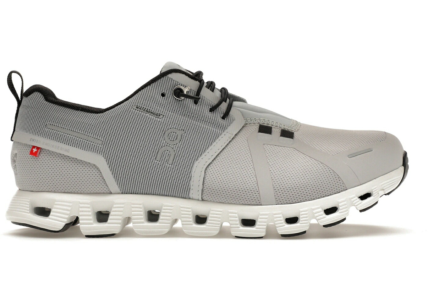 オン 薄墨色 薄墨色 白いこと 白いこと WOMEN\u0027S スニーカー レディース ON RUNNING CLOUD 5 WATERPROOF GLACIER GREY WHITE (WOMEN\u0027S) / GLACIER WHITE