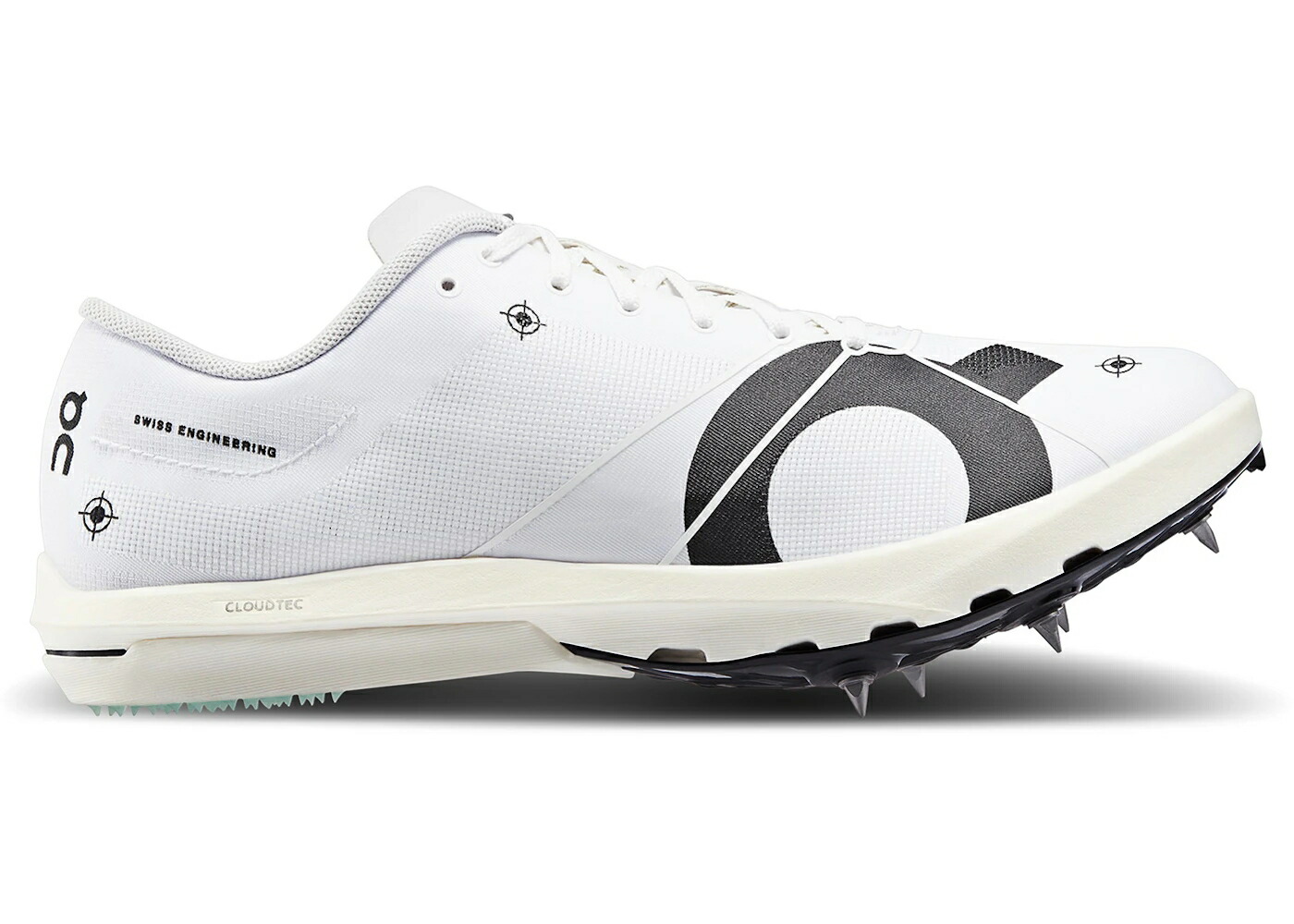 オン 白色 ホワイト WOMEN スニーカー レディース ON RUNNING CLOUDSPIKE 10000M UNDYED WHITE MINT (WOMEN) / UNDYED WHITE MINT