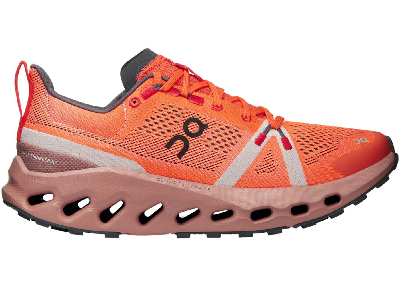 オン WOMEN'S スニーカー レディース ON RUNNING CLOUDSURFER TRAIL FLAME DUSTROSE (WOMEN'S) / FLAME DUSTROSE
