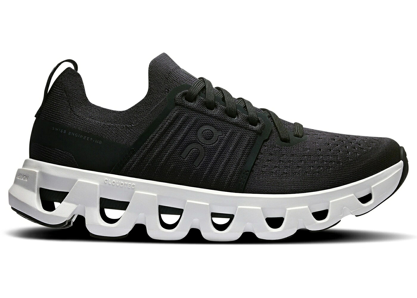 オン 黒いこと 黒いこと 白いこと 白いこと WOMEN\u0027S スニーカー レディース ON RUNNING CLOUDSWIFT 4 BLACK WHITE (WOMEN\u0027S) / BLACK WHITE