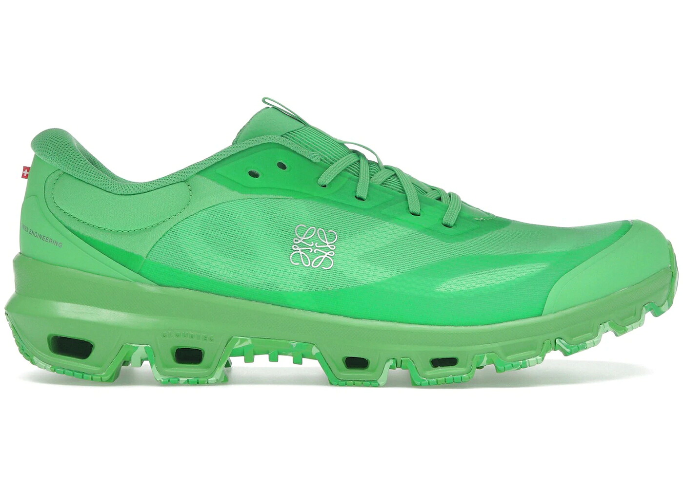 オン 緑 グリーン WOMEN'S スニーカー レディース ON RUNNING CLOUDVENTURE 2 LOEWE GRASS GREEN (WOMEN'S) / GRASS GREEN|スニケス