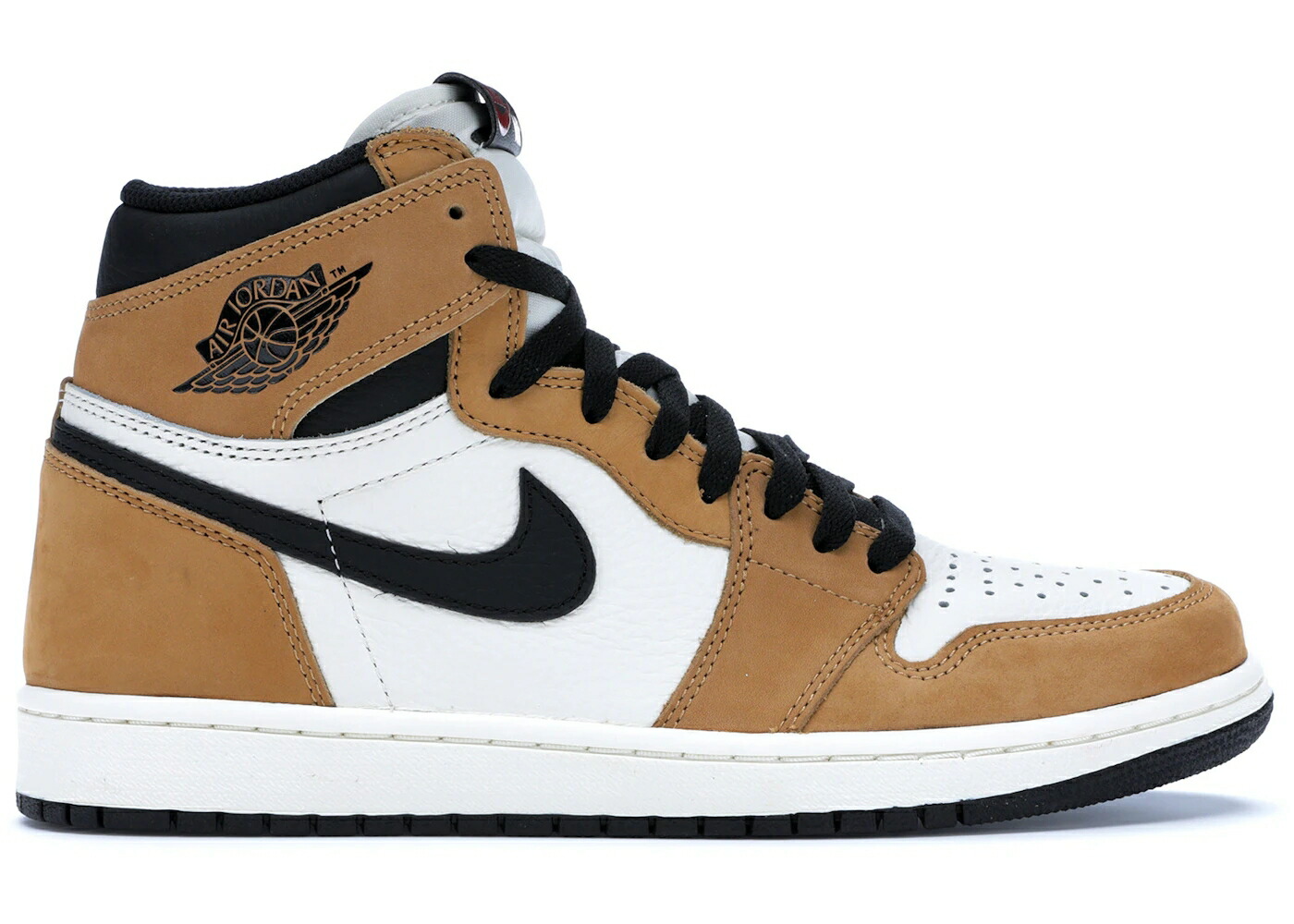 ナイキ ジョーダン ご機嫌 洟垂れ小僧 黒いこと 黒いこと スニーカー メンズ JORDAN 1 RETRO HIGH ROOKIE OF THE YEAR / GOLDEN HARVEST BLACK SAIL