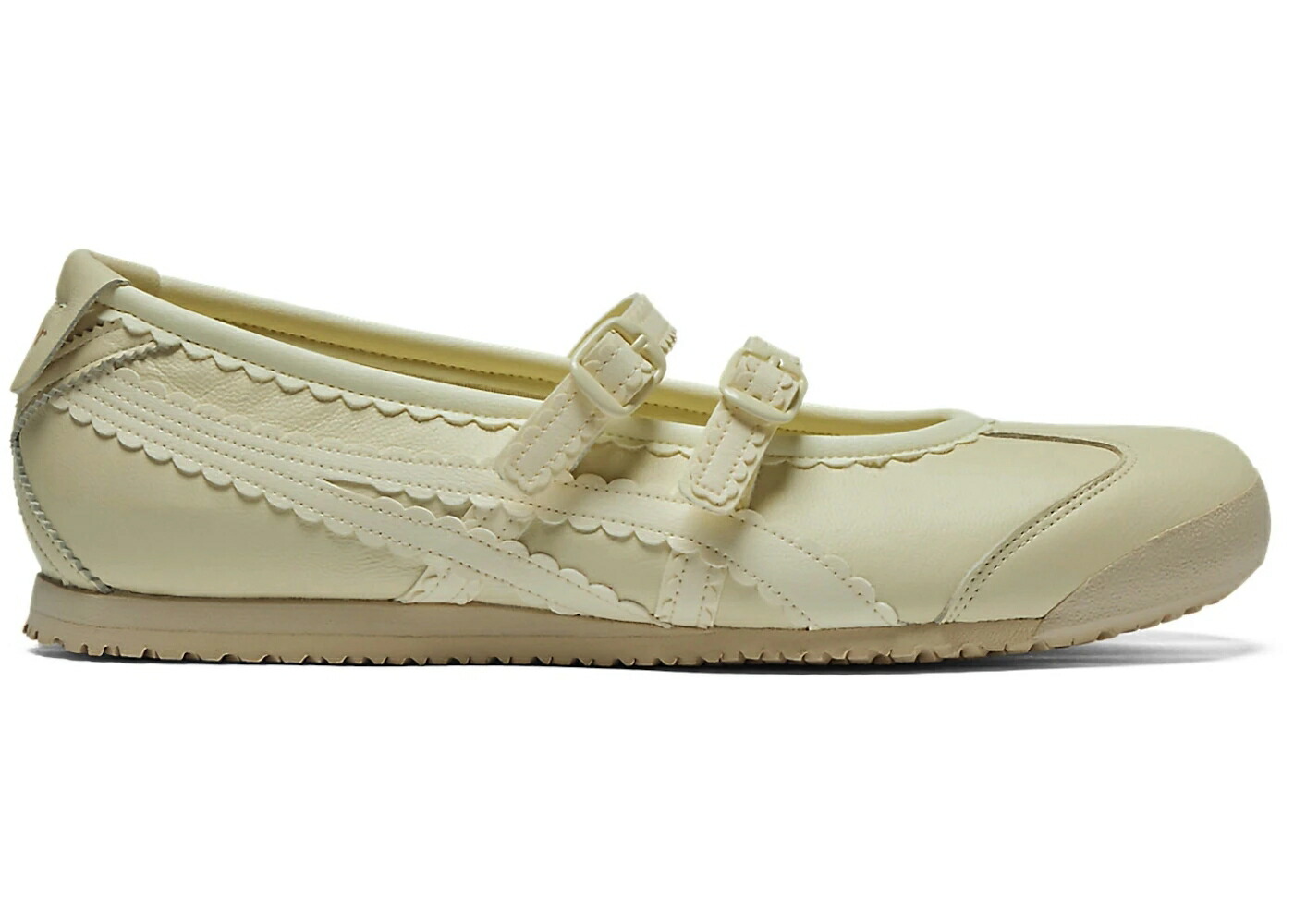 アシックス メキシコ合衆国 象牙色 皮膚軟化剤 オニツカタイガー WOMEN\u0027S スニーカー レディース ASICS ONITSUKA TIGER MEXICO 66 TGRS IVORY CREAM (WOMEN\u0027S) / IVORY CREAM