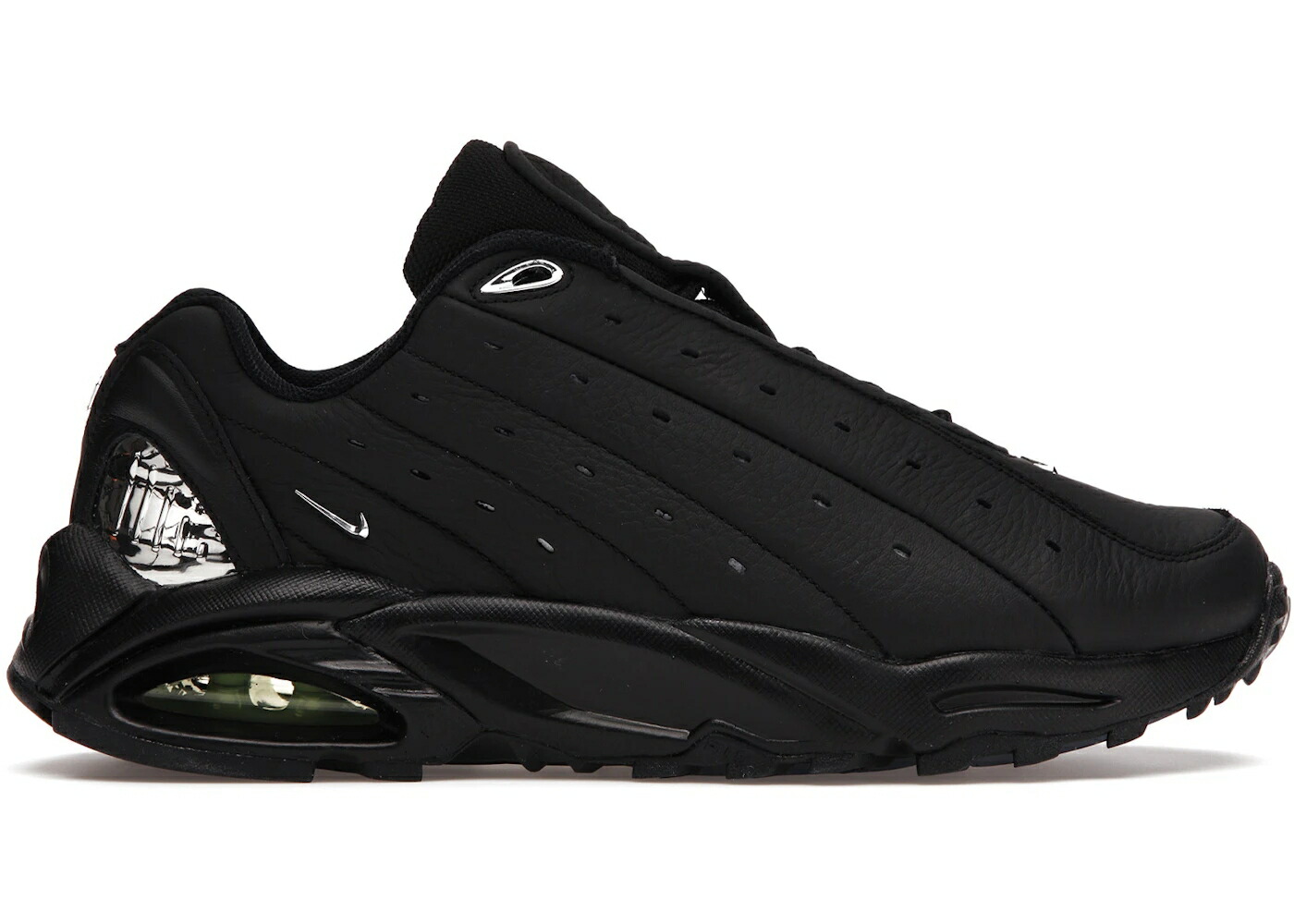 ナイキ 黒いこと 黒いこと スニーカー メンズ NIKE HOT STEP AIR TERRA DRAKE NOCTA TRIPLE BLACK / BLACK CHROME