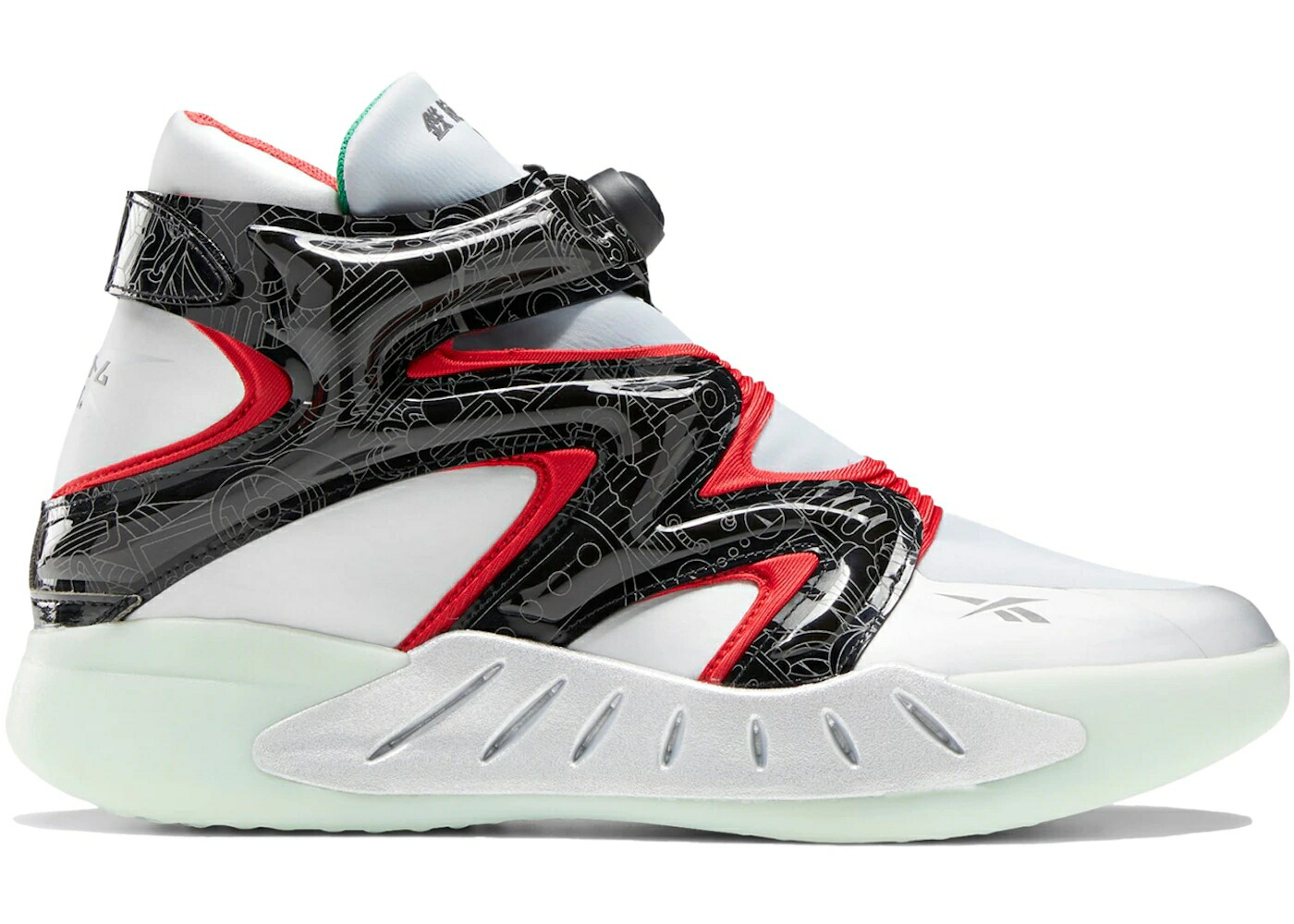 リーボック ゾーン ベイト 銀色 シルバー コア 黒色 ブラック インスタポンプフューリー スニーカー メンズ REEBOK INSTAPUMP FURY ZONE BAIT ASTRO BOY / SILVER METALLIC CORE BLACK GLEN
