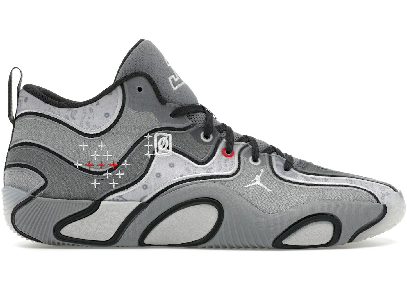 ナイキ ジョーダン 灰色 グレー セントルイス スニーカー メンズ JORDAN TATUM 3 ST. LOUIS / PARTICLE GREY DARK SMOKE GREY