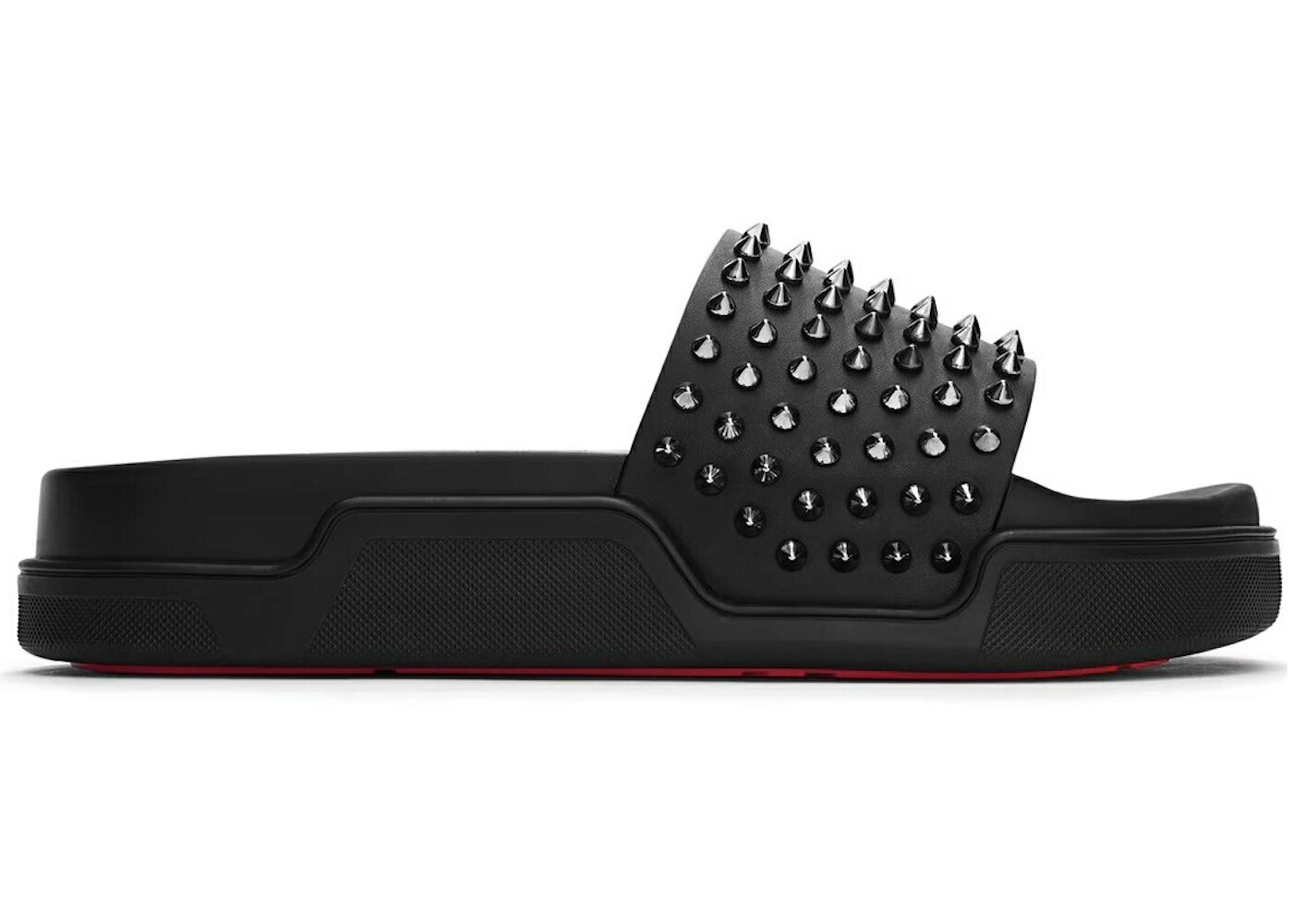 クリスチャンルブタン プール 黒色 ブラック スニーカー メンズ CHRISTIAN LOUBOUTIN CHRISTIAN LOUBOUTIN POOL FUN FLAT BLACK GUN / BLACK GUN