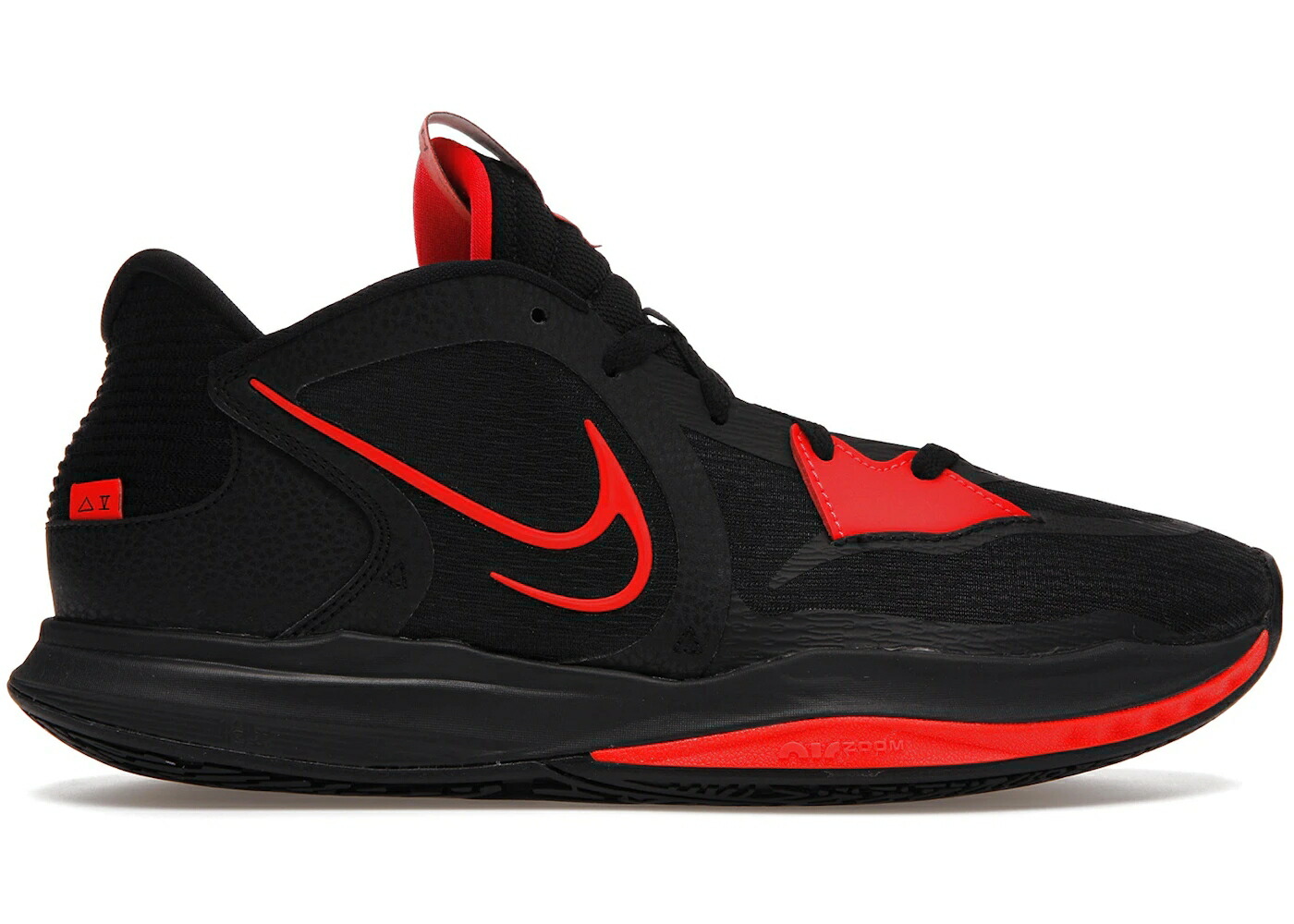 ナイキ カイリー 黒色 ブラック クリムゾン スニーカー メンズ NIKE KYRIE LOW 5 BLACK BRIGHT CRIMSON / BLACK BLACK BRIGHT CRIMSON