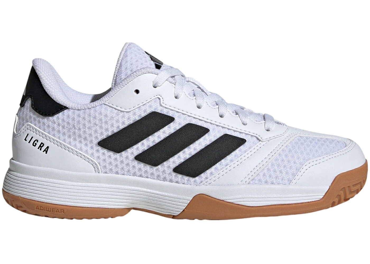 アディダス 白いこと 白いこと 中核グループ 黒いこと 黒いこと 御坊っちゃん キッズ ADIDAS LIGRA 8 INDOOR CLOUD WHITE CORE BLACK (GS) / CLOUD WHITE CORE BLACK CLOUD もの言う花 マタニティ スニーカー
