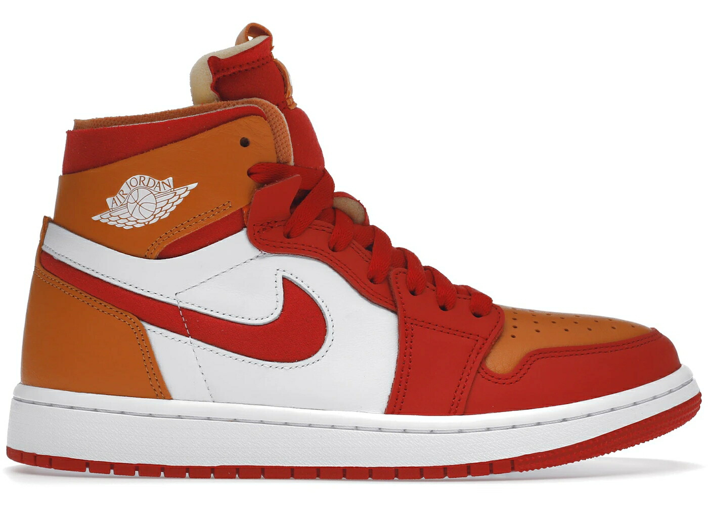 ナイキ ジョーダン ハイ ズーム ファイア 赤 レッド カリー WOMEN'S スニーカー レディース JORDAN 1 HIGH ZOOM AIR CMFT FIRE RED HOT CURRY (WOMEN'S) / FIRE RED FIRE RED HOT CURRY