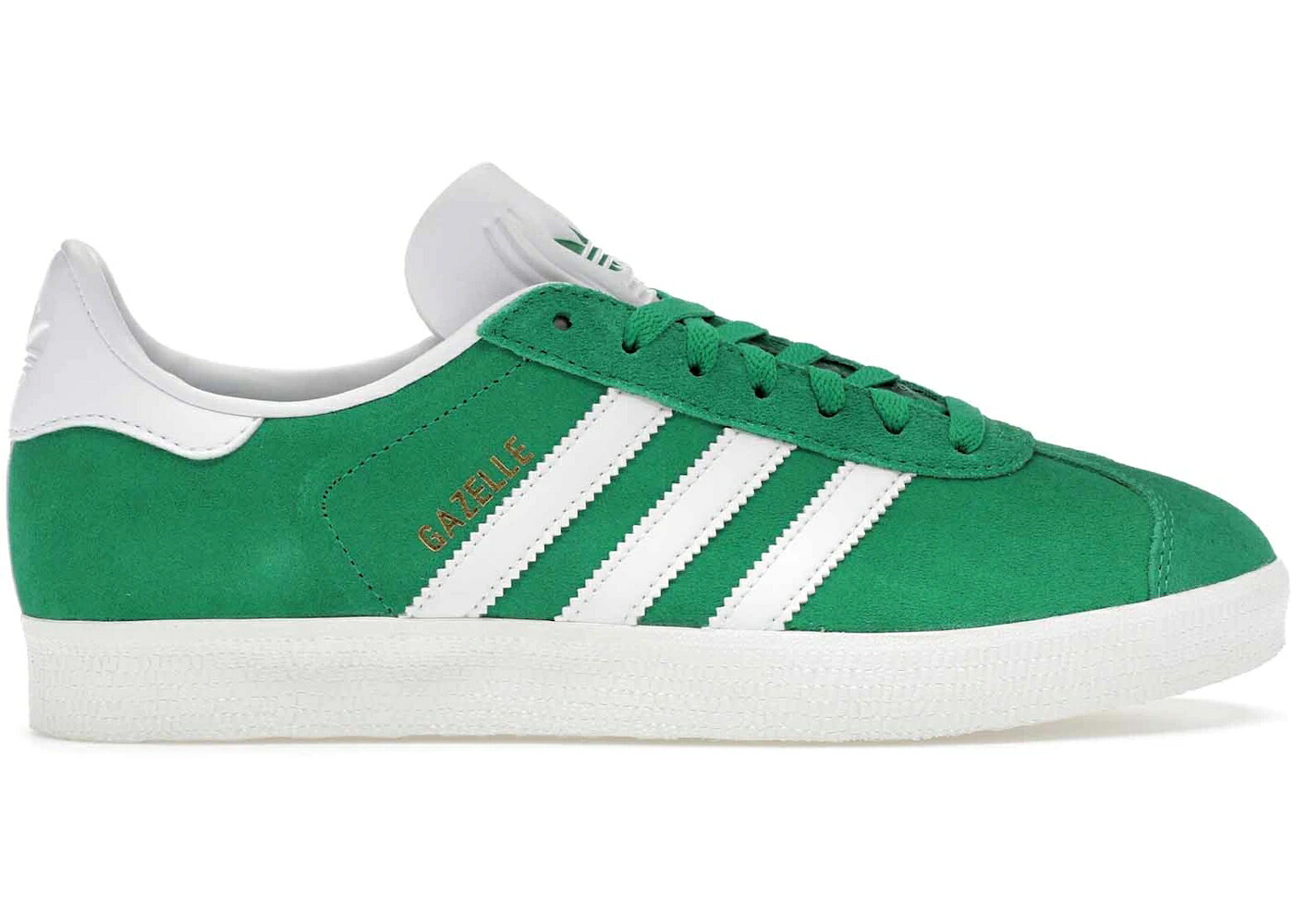 アディダス ガゼル 緑 緑であること 白いこと 白いこと 中核グループ スニーカー メンズ ADIDAS GAZELLE GREEN CLOUD WHITE / GREEN CLOUD WHITE CORE WHITE