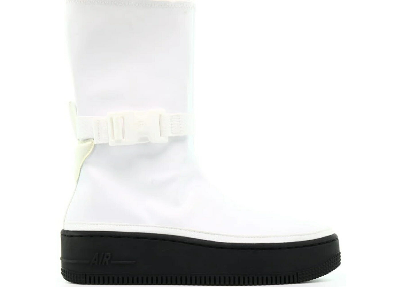 ナイキ ハイ 白色 ホワイト 黒色 ブラック エアフォース WOMEN スニーカー レディース NIKE AIR FORCE 1 SAGE HIGH WHITE (WOMEN) / WHITE WHITE BLACK