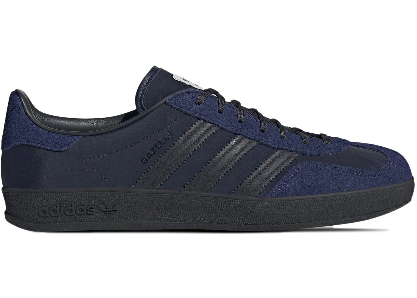 アディダス ガゼル ナイト爵 藍色 インディゴ 薄墨色 薄墨色 スニーカー メンズ ADIDAS GAZELLE INDOOR HIKARI SHIBATA NIGHT INDIGO / NIGHT INDIGO NIGHT GREY DARK