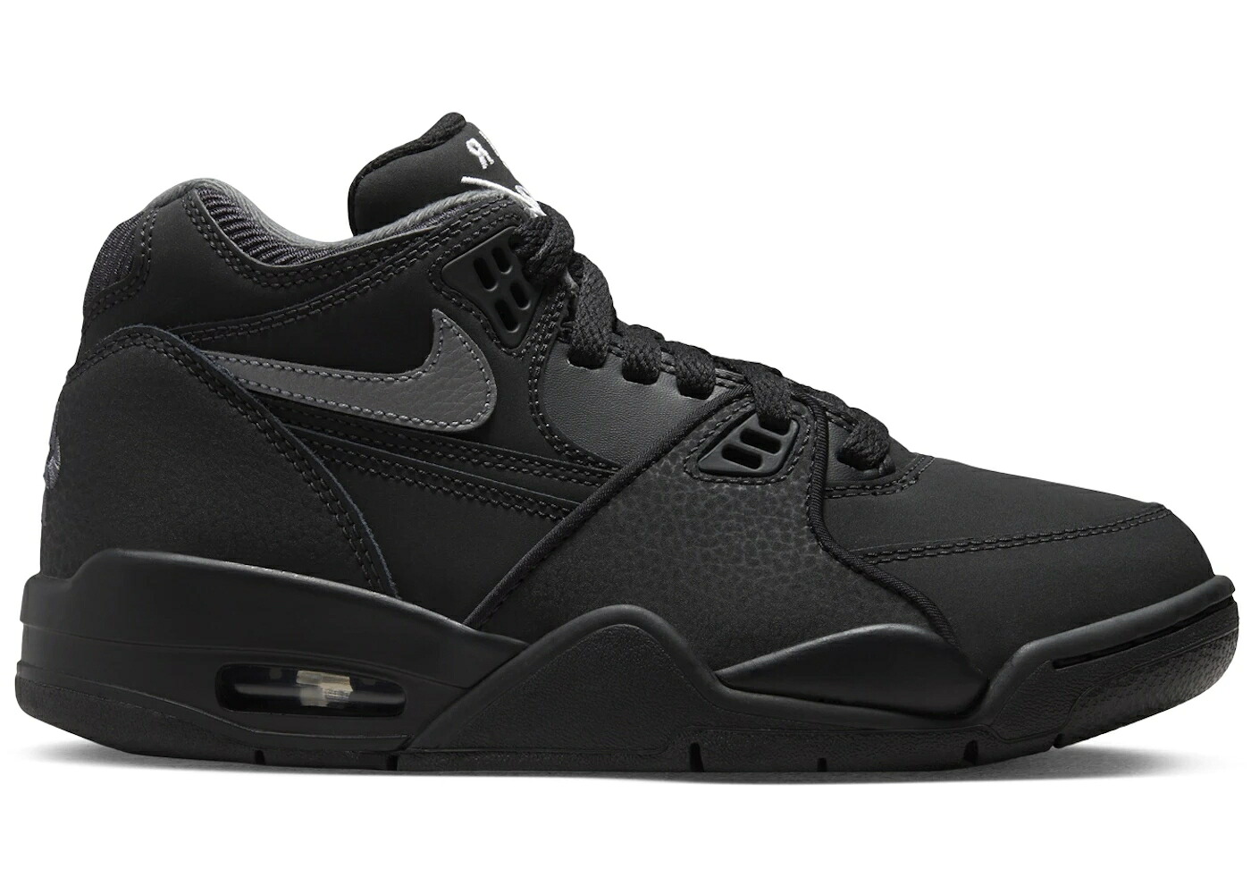 ナイキ フライト 黒色 ブラック 白色 ホワイト 灰色 グレー ジュニア キッズ NIKE AIR FLIGHT 89 BLACK WHITE NEUTRAL GREY (GS) / BLACK WHITE NEUTRAL GREY ベビー マタニティ スニーカー