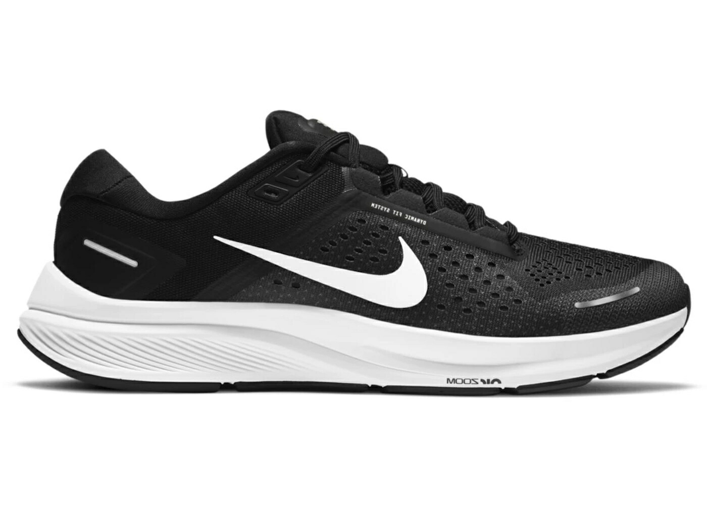 ナイキ 望遠レンズ 黒いこと 黒いこと 白いこと 白いこと スニーカー メンズ NIKE AIR ZOOM STRUCTURE 23 BLACK WHITE / BLACK WHITE ANTHRACITE