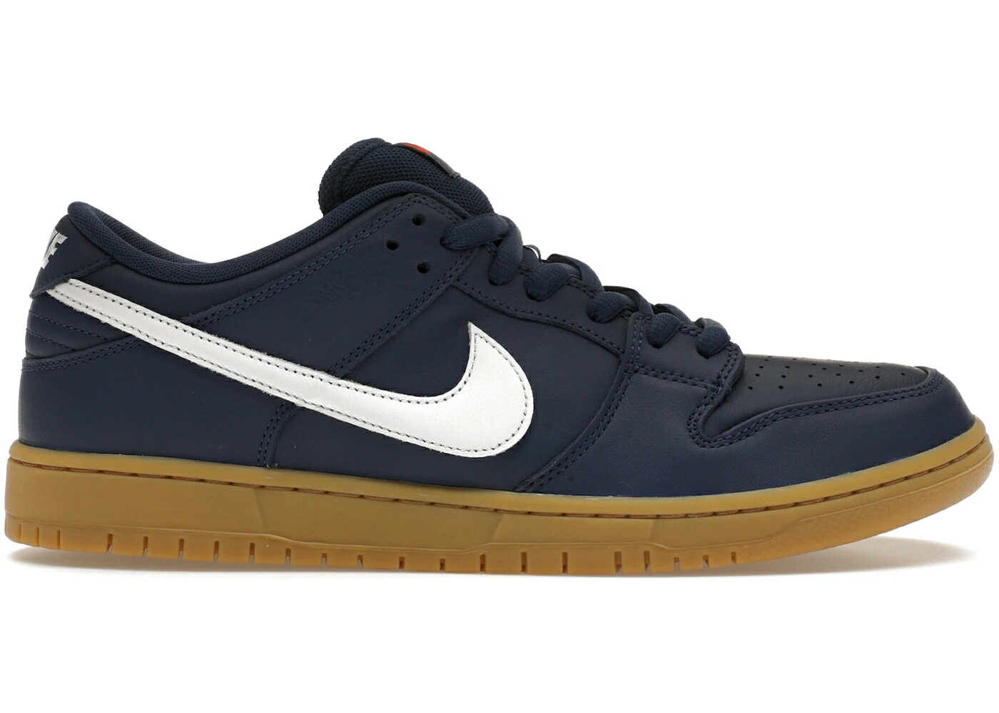 ナイキ エスビー ダンク 紺色 ネイビー 白色 ホワイト 茶色 ブラウン ダンクロー スニーカー メンズ NIKE SB DUNK LOW NAVY GUM / NAVY WHITE GUM LIGHT BROWN
