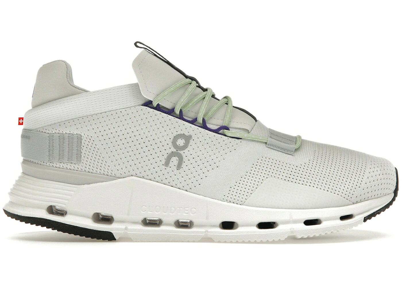 オン 白いこと 白いこと 薄墨色 薄墨色 紫 パープル スニーカー メンズ ON RUNNING CLOUDNOVA WHITE MINERAL GREY PURPLE / WHITE MINERAL メンズ靴-スニーカー