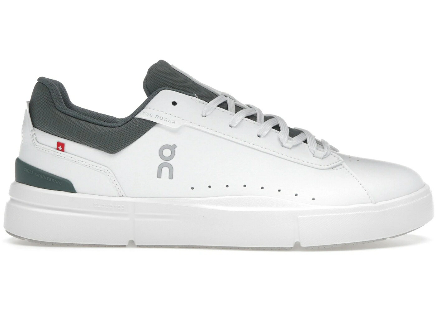 オン 白色 ホワイト オリーブ スニーカー メンズ ON THE ROGER ADVANTAGE WHITE OLIVE (2025) / WHITE OLIVE