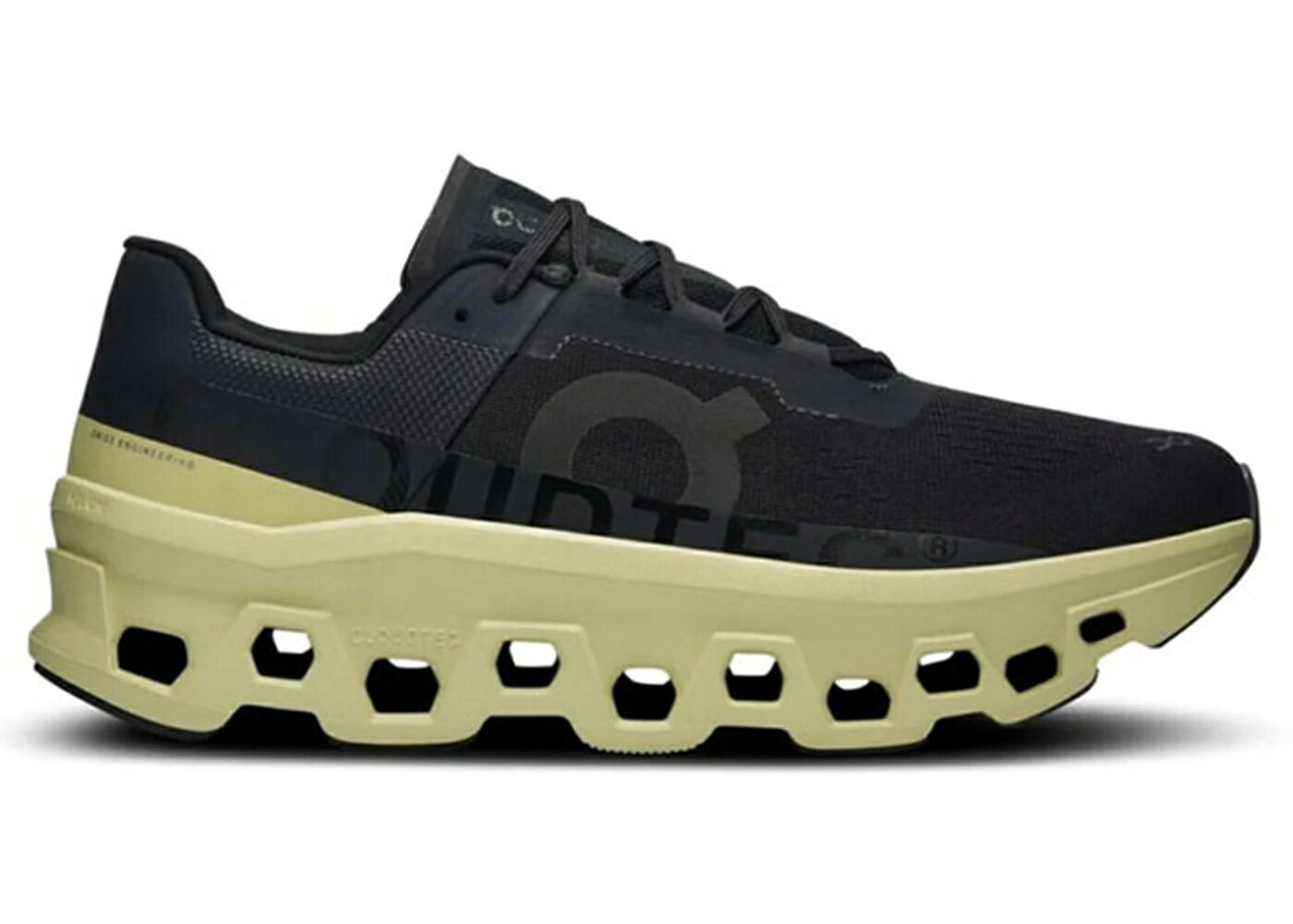 オン 黒いこと 黒いこと スニーカー メンズ ON RUNNING CLOUDMONSTER BLACK ACACIA / BLACK ACACIA