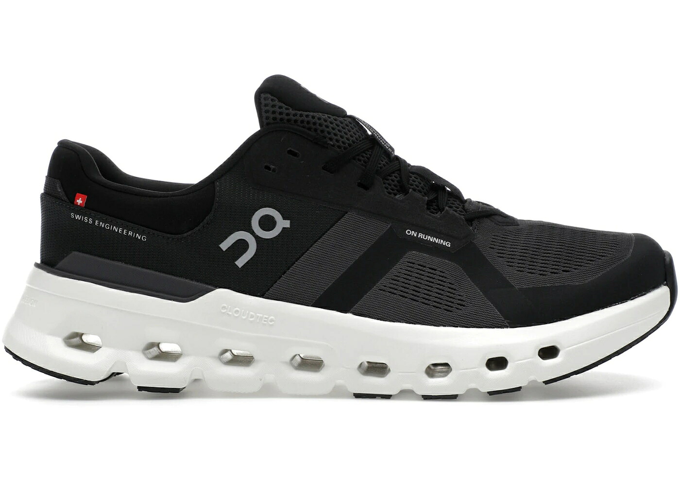 オン 黒色 ブラック スニーカー メンズ ON RUNNING CLOUDRUNNER 2 ECLIPSE BLACK / ECLIPSE BLACK