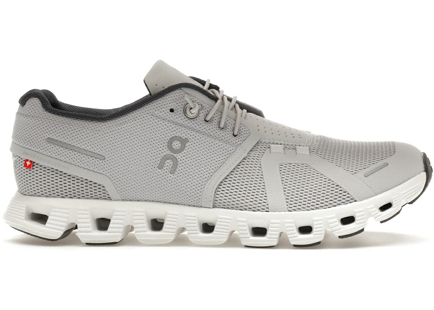 オン 灰色 グレー 白色 ホワイト スニーカー メンズ ON RUNNING CLOUD 5 GLACIER GREY WHITE / GLACIER WHITE