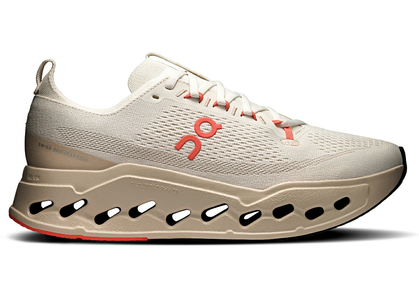 オン マックス 象牙色 スニーカー メンズ ON RUNNING CLOUDSURFER MAX IVORY SALMON / IVORY SALMON