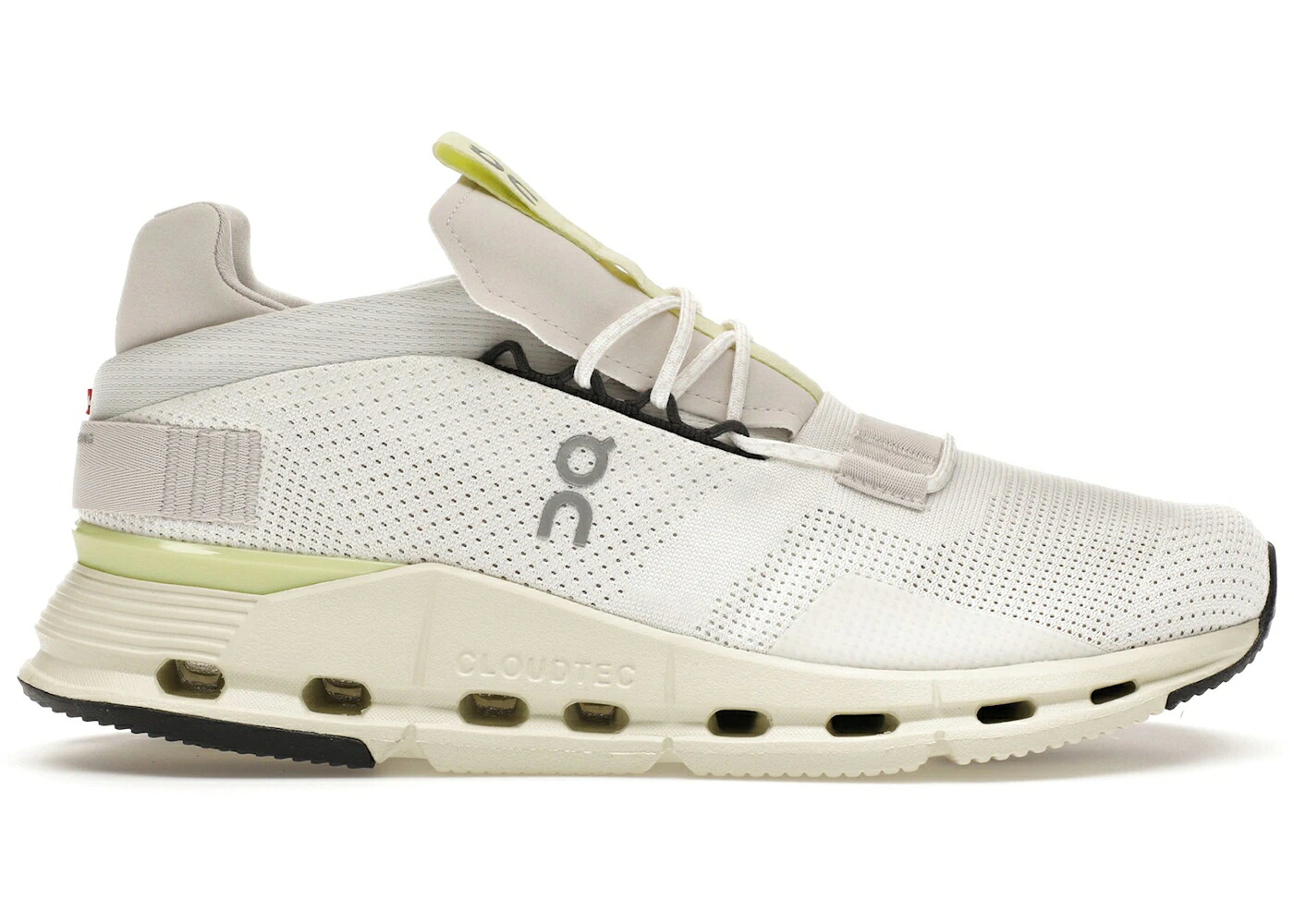 オン 白いこと 白いこと スニーカー メンズ ON RUNNING CLOUDNOVA UNDYED WHITE SEEDLING / UNDYED WHITE SEEDLING