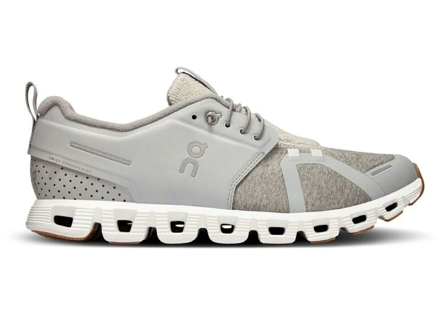 オン 白色 ホワイト スニーカー メンズ ON RUNNING CLOUD 5 TERRY GLACIER WHITE / GLACIER WHITE｜スニケス