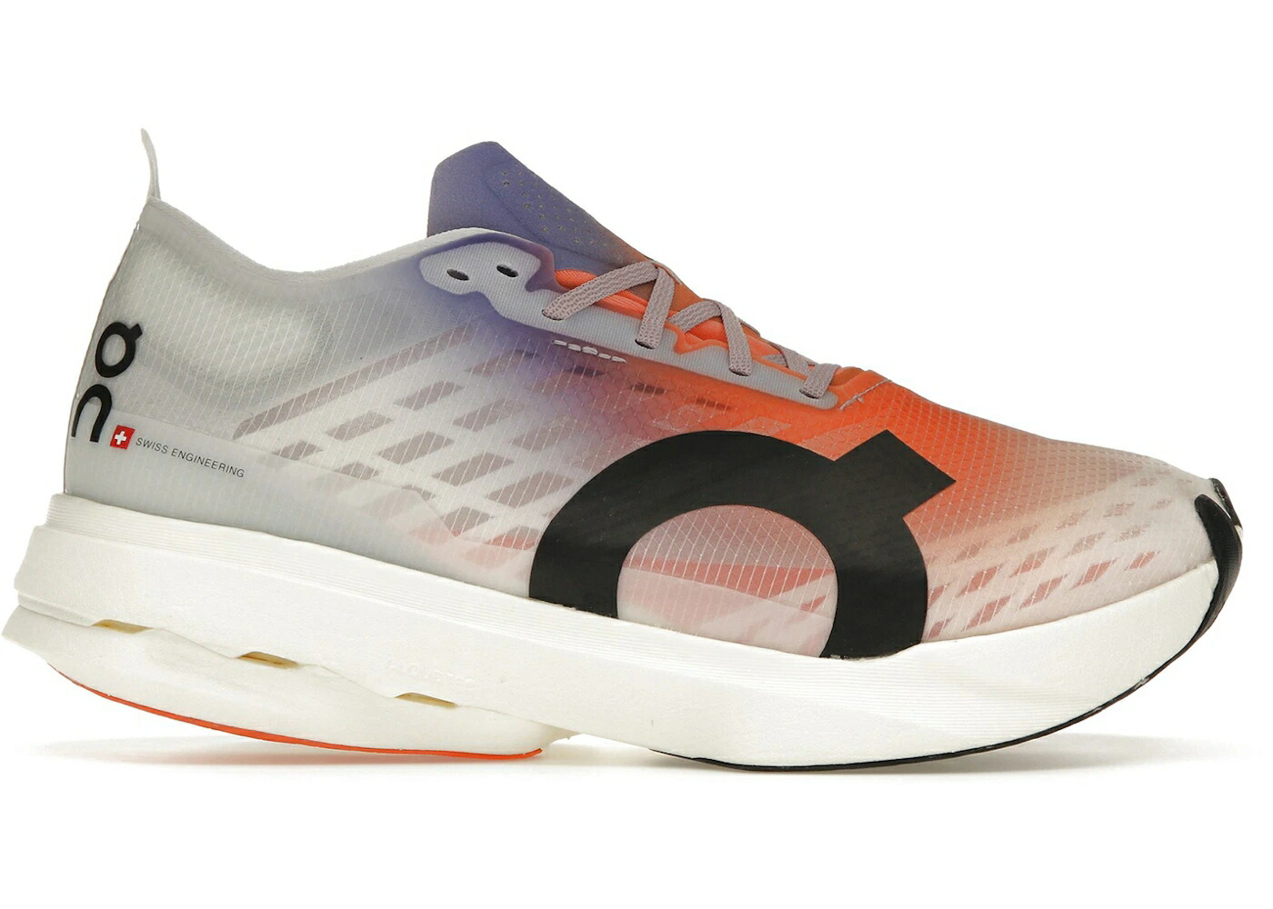 オン ストライク 寄せあわせ 白いこと 白いこと WOMEN\u0027S スニーカー レディース ON RUNNING CLOUDBOOM STRIKE PRISM CAPSULE COLLECTION (WOMEN\u0027S) / WHITE FLAME 靴-スニーカー