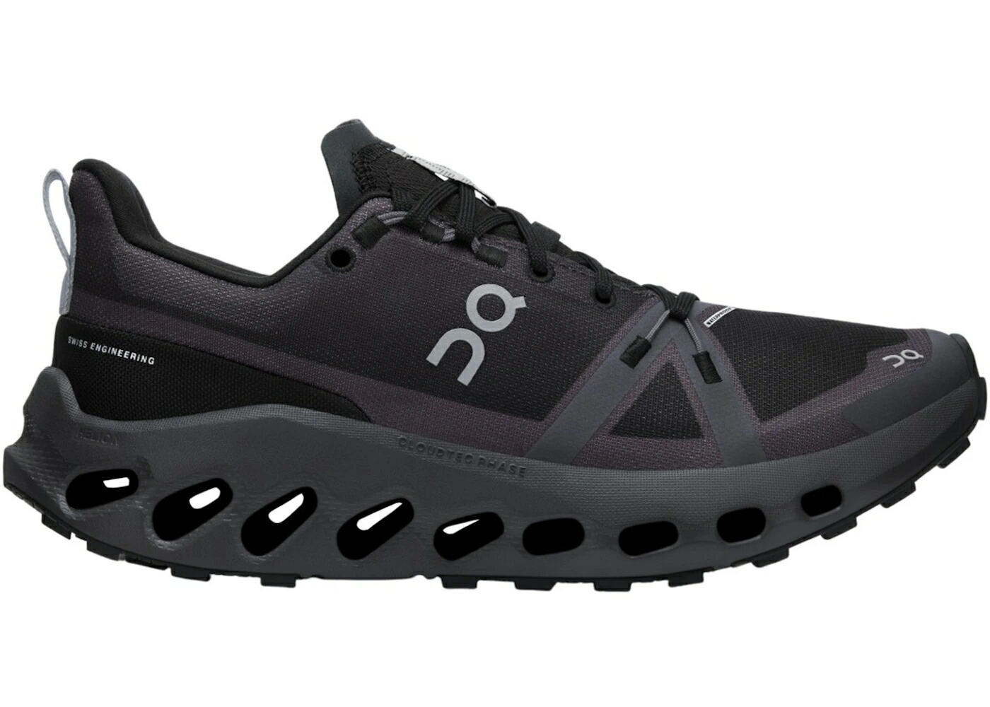 オン 黒いこと 黒いこと WOMEN\u0027S スニーカー レディース ON RUNNING CLOUDSURFER TRAIL WATERPROOF BLACK ECLIPSE (WOMEN\u0027S) / BLACK ECLIPSE