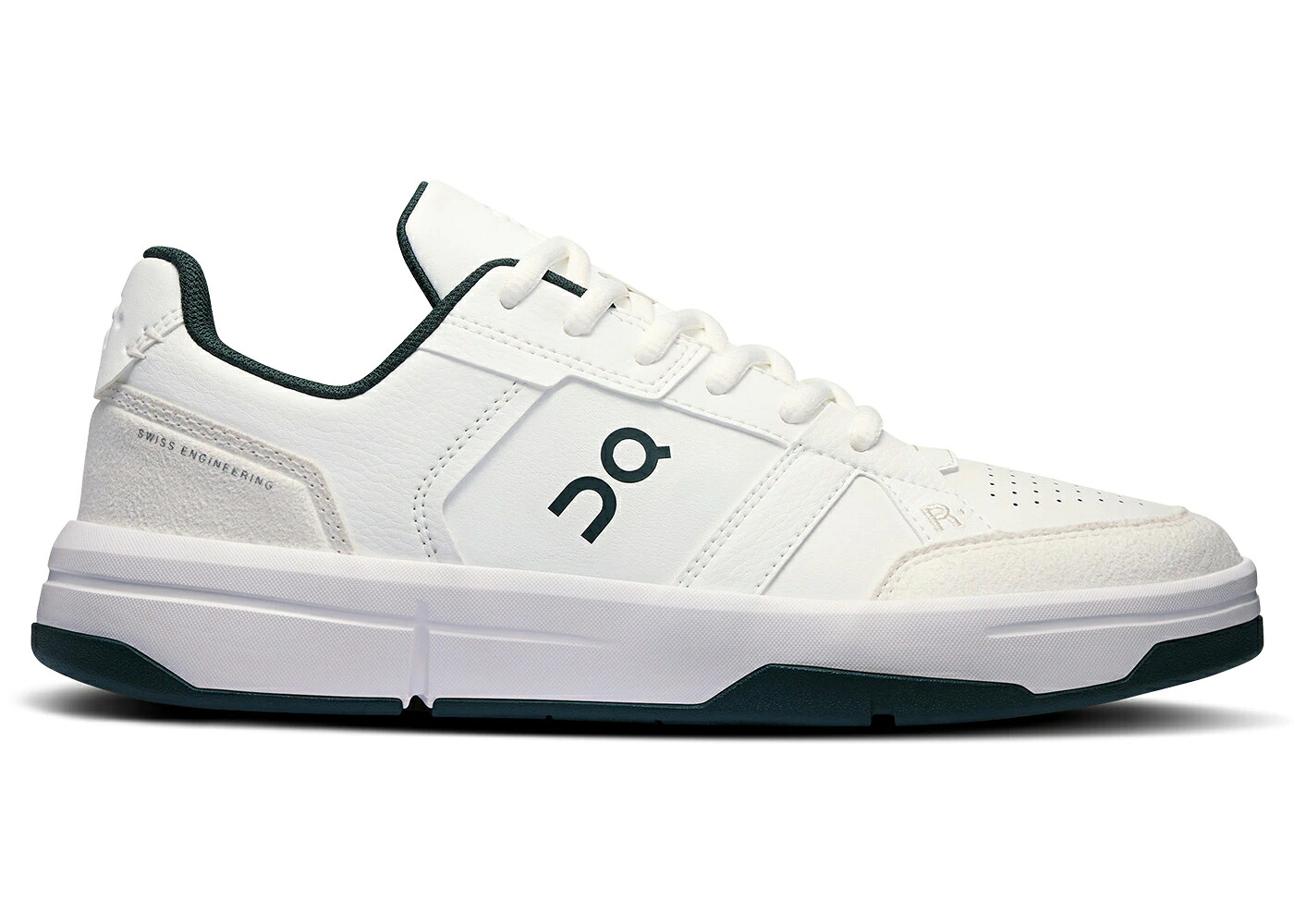 オン 白色 ホワイト WOMEN'S スニーカー レディース ON THE ROGER CLUBHOUSE WHITE EVERGREEN (WOMEN'S) / WHITE EVERGREEN|スニケス