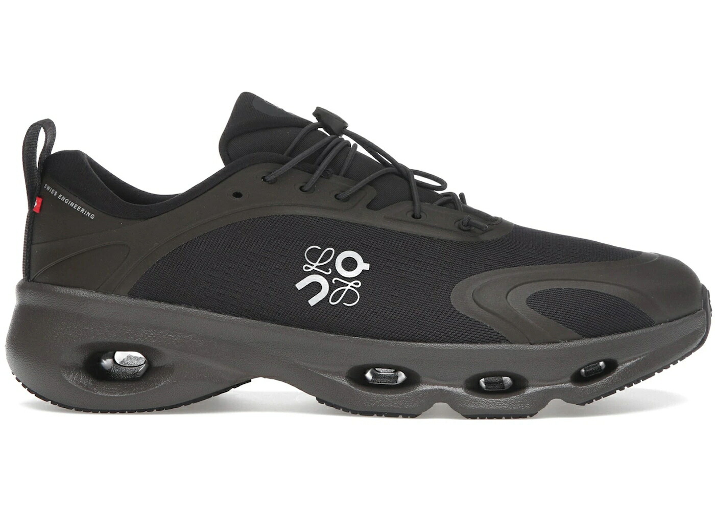 オン 赤銅色 赤銅色 黒いこと 黒いこと WOMEN\u0027S スニーカー レディース ON RUNNING CLOUDSOLO LOEWE DARK BROWN BLACK (WOMEN\u0027S) / DARK BROWN BLACK