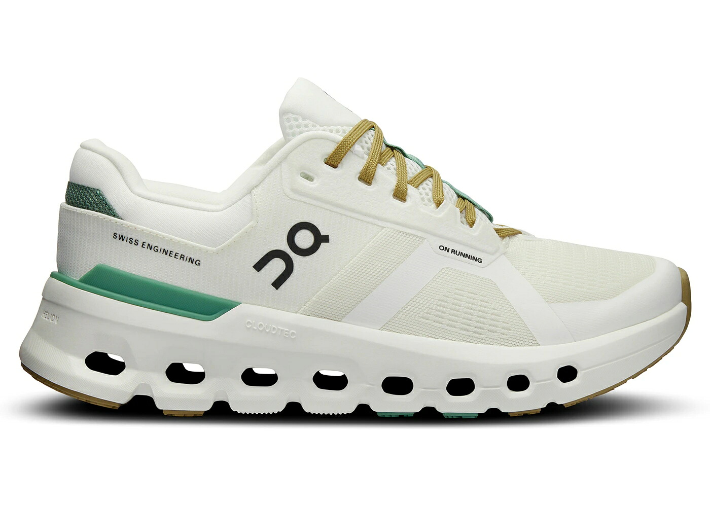 オン 白色 ホワイト 緑 グリーン WOMEN'S スニーカー レディース ON RUNNING CLOUDRUNNER 2 WHITE GREEN (WOMEN'S) / WHITE GREEN|スニケス