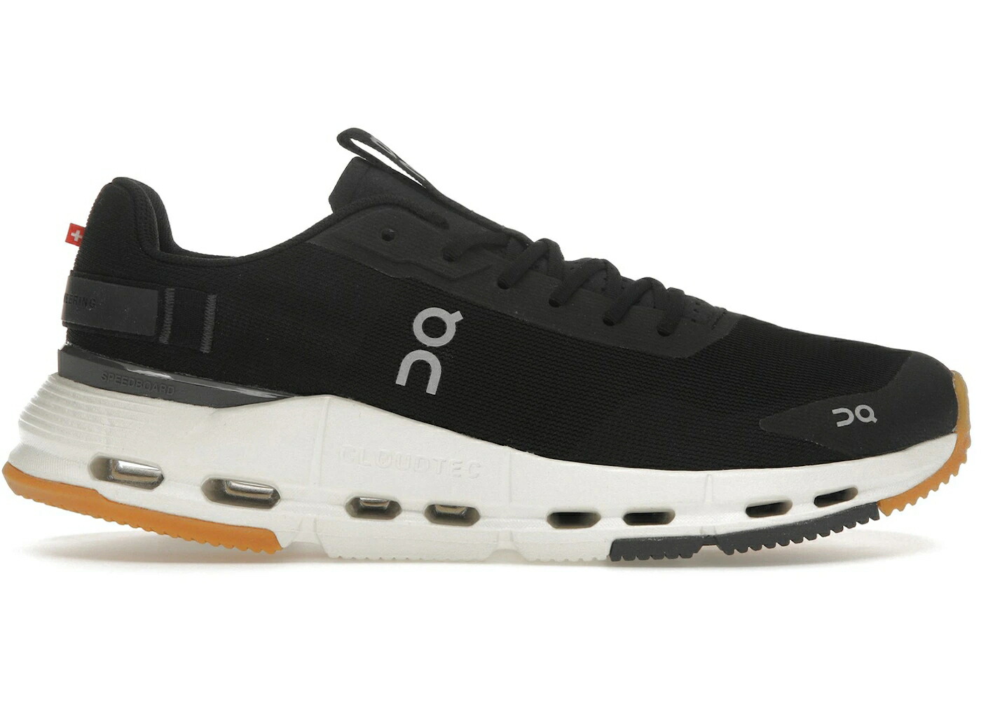 オン 黒色 ブラック アイボリー WOMEN スニーカー レディース ON RUNNING CLOUDNOVA FORM 2 BLACK IVORY (WOMEN) / BLACK IVORY