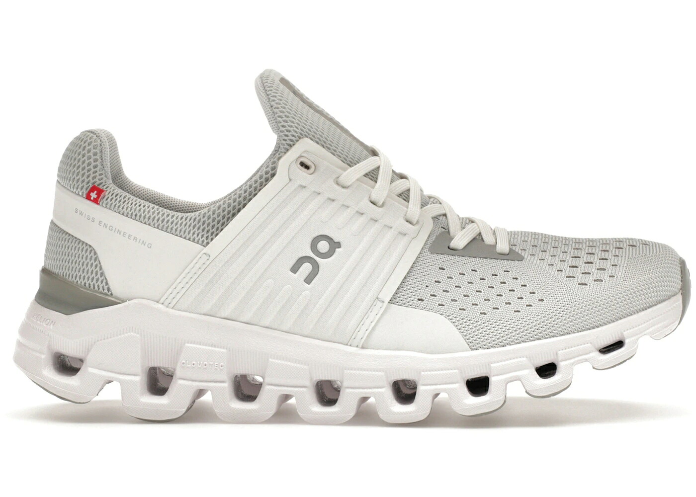 オン 薄墨色 薄墨色 白いこと 白いこと WOMEN\u0027S スニーカー レディース ON RUNNING CLOUDSWIFT GLACIER GREY WHITE (WOMEN\u0027S) / GLACIER WHITE