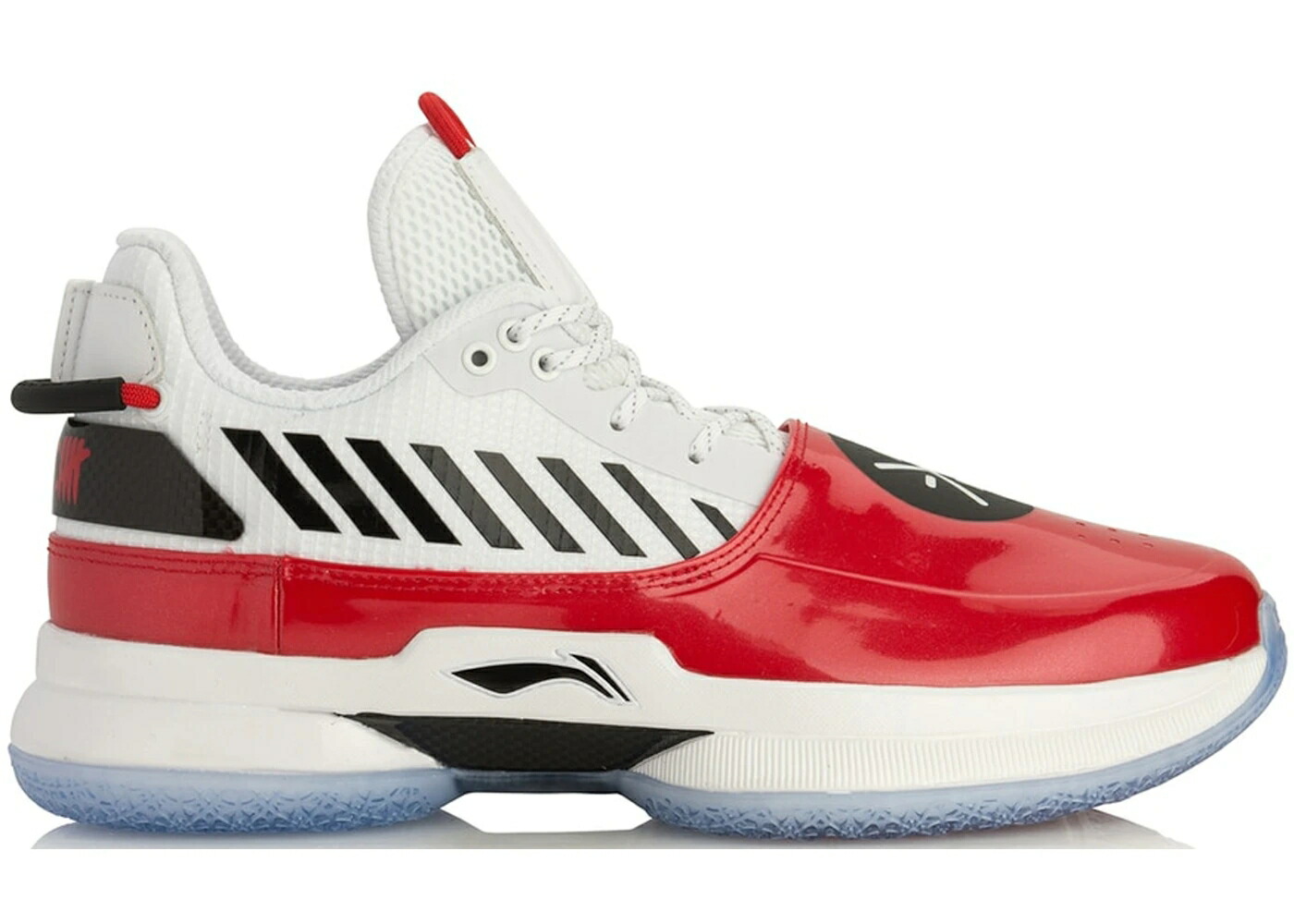 リーニン ウェイド 赤 赤いこと 白いこと 白いこと 黒いこと 黒いこと スニーカー メンズ LI-NING WAY OF WADE 7 OVERTOWN / RED WHITE BLACK