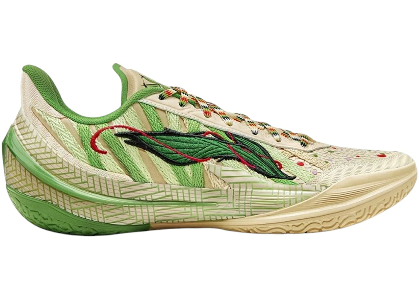 リーニン ドラゴン ベージュ 緑 グリーン スニーカー メンズ LI-NING LIREN 5 V2 DRAGON BOAT FESTIVAL / BEIGE GREEN 44,720円