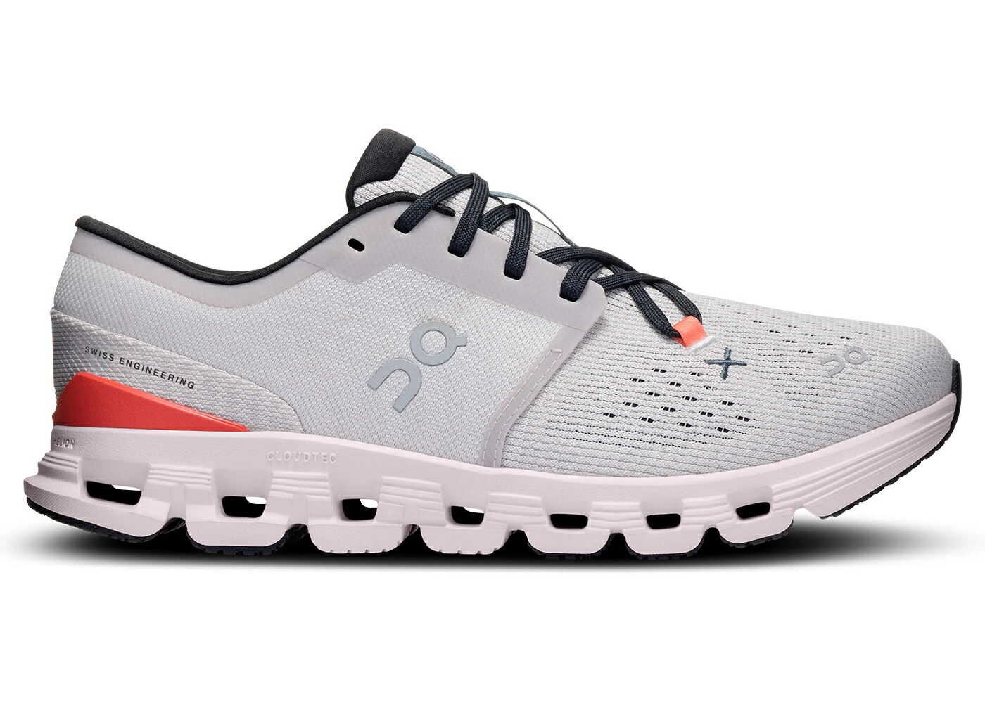 オン 銀色 シルバー WOMEN'S スニーカー レディース ON RUNNING CLOUD X 4 SILVER FLAME (WOMEN'S) / SILVER FLAME