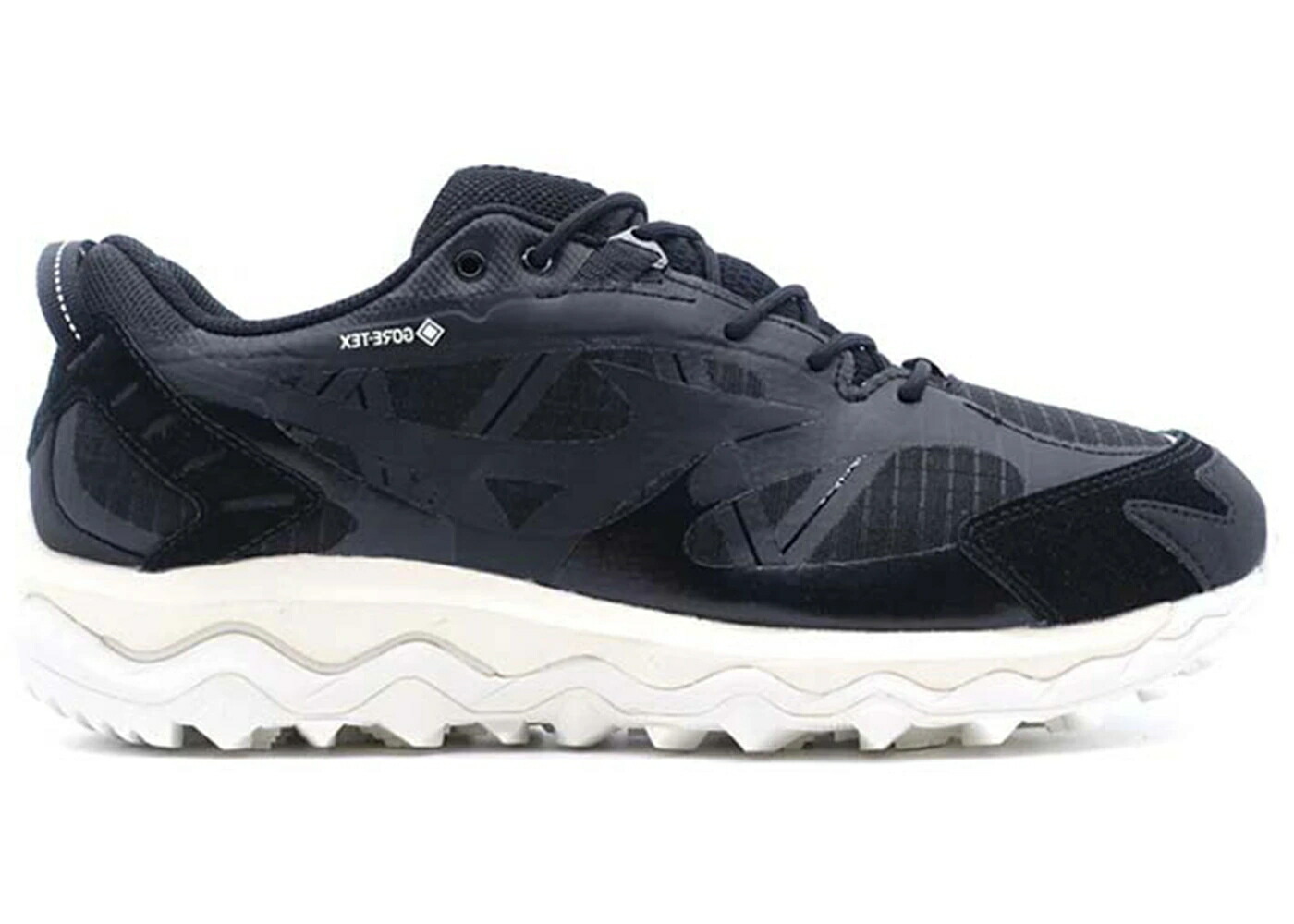 ミズノ 縮くれる ウェイブ ゴアテックス 黒いこと 黒いこと 白いこと 白いこと スニーカー メンズ MIZUNO WAVE MUJIN TL GORE-TEX BLACK WHITE / BLACK WHITE