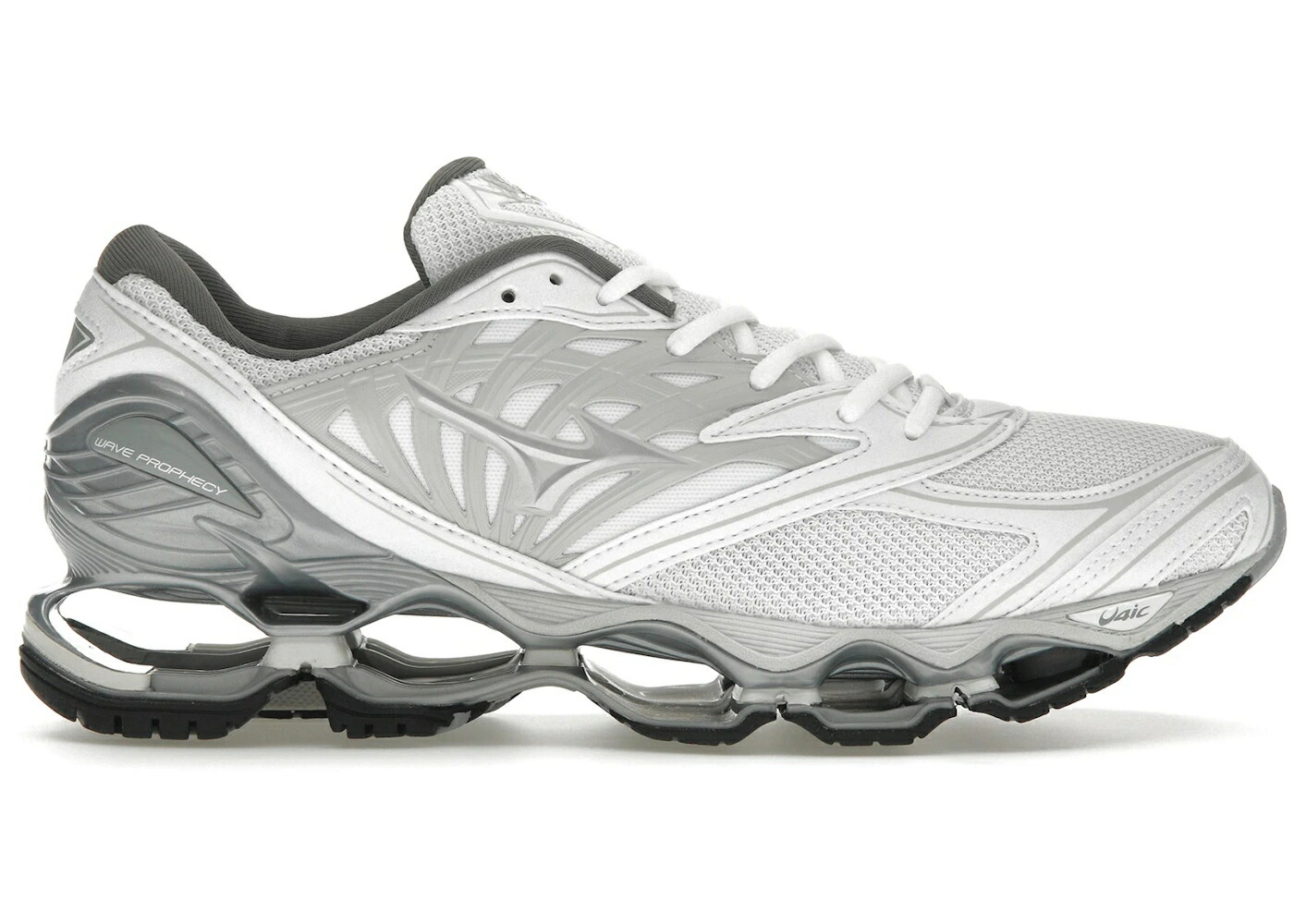 ミズノ ウェーブ ウェイブ プロフェシー 白色 ホワイト 銀色 シルバー スニーカー メンズ MIZUNO WAVE PROPHECY LS WHITE SILVER HARBOR MIST / WHITE SILVER HARBOR MIST