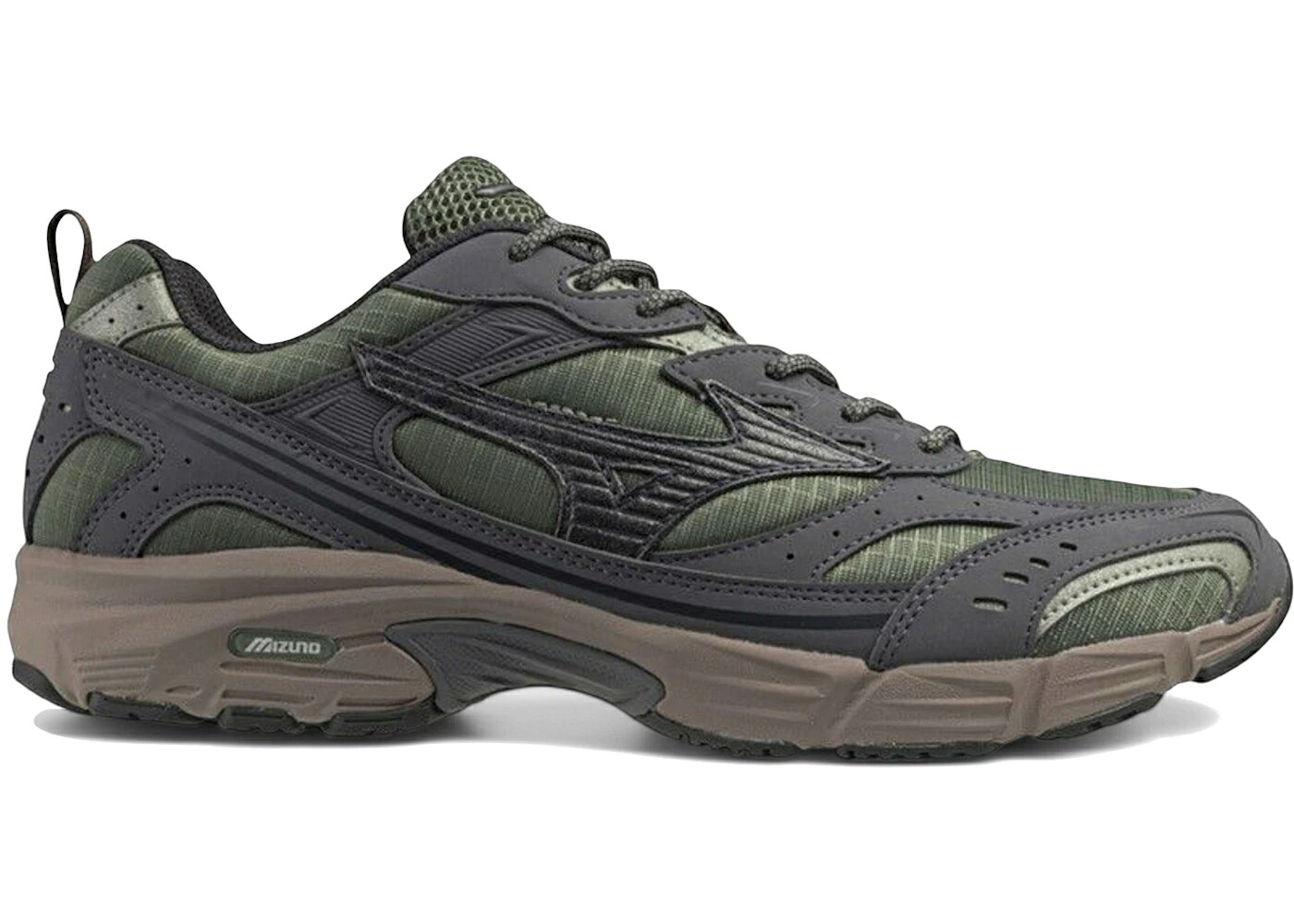 ミズノ テック 緑 グリーン 黒色 ブラック 灰色 グレー グレイ スニーカー メンズ MIZUNO MXR TECH AGAVE GREEN BLACK / AGAVE GREEN BLACK METALLIC GRAY|スニケス
