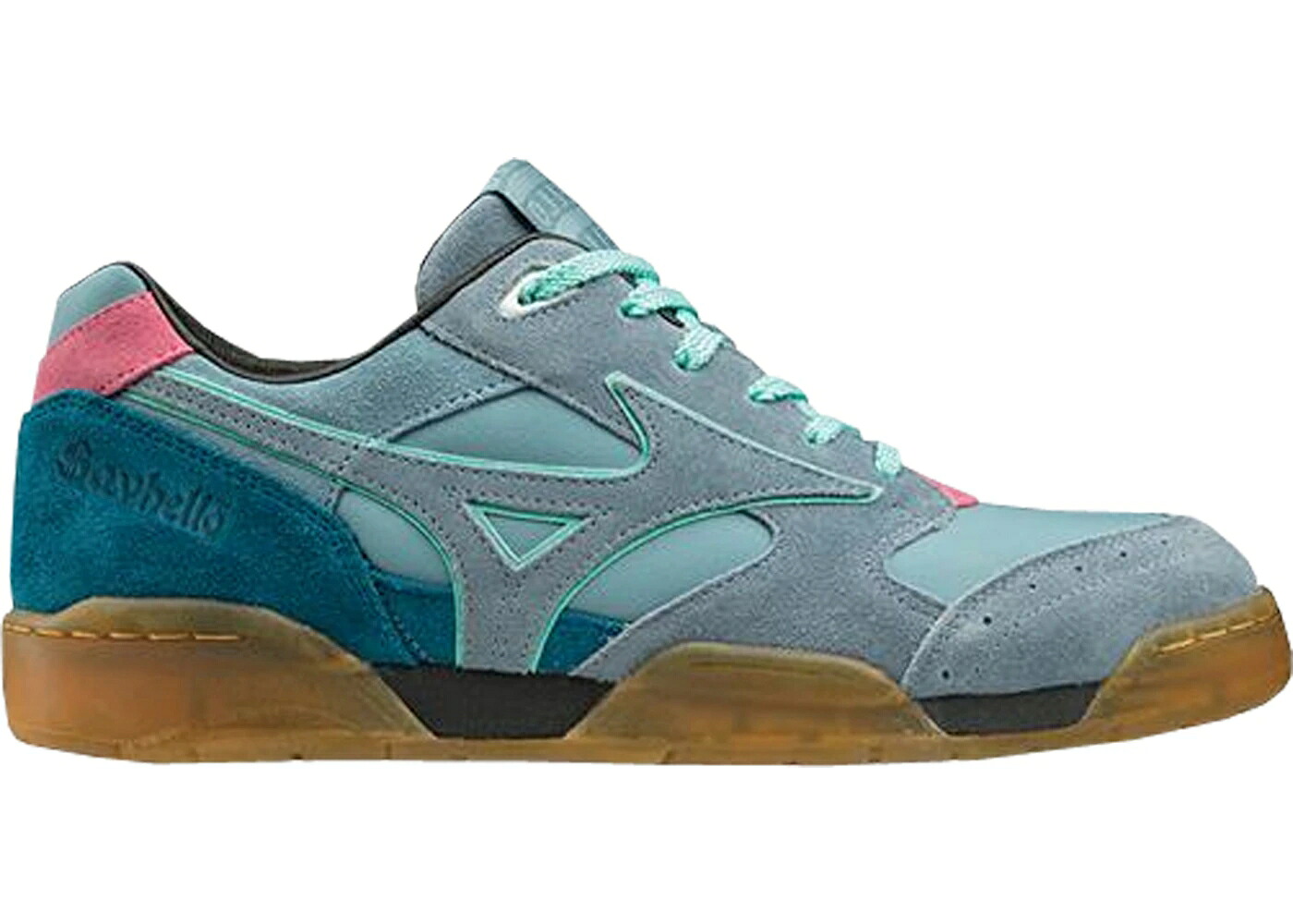 ミズノ 厚地の外套 選りわける 青味 青色 スニーカー メンズ MIZUNO COURT SELECT SAY HELLO BLUE /