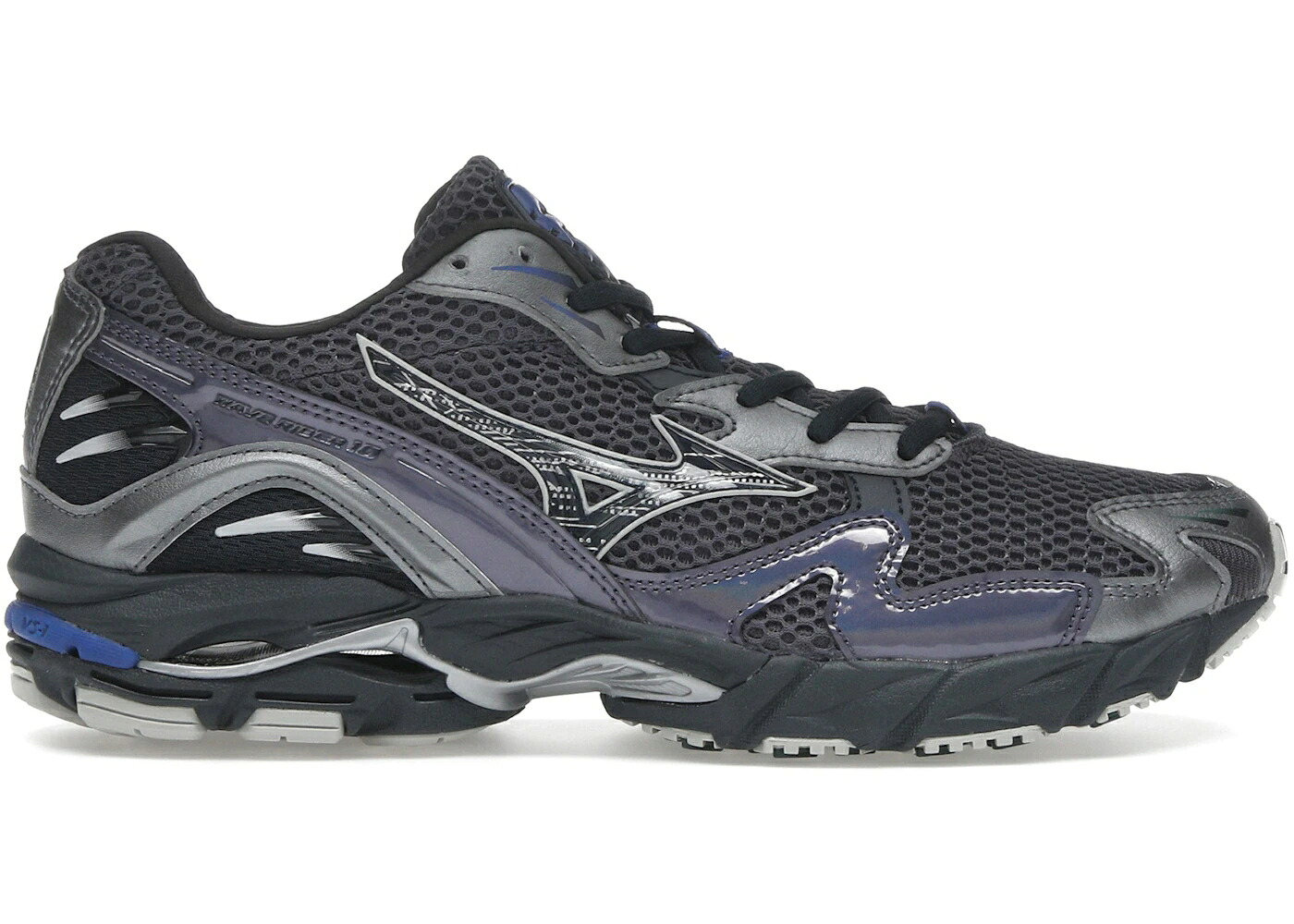 ミズノ ウェーブ ウェイブ 灰色 グレー スニーカー メンズ MIZUNO WAVE RIDER 10 ODYSSEY GREY SALUTE / ODYSSEY GREY SALUTE METALLIC|スニケス
